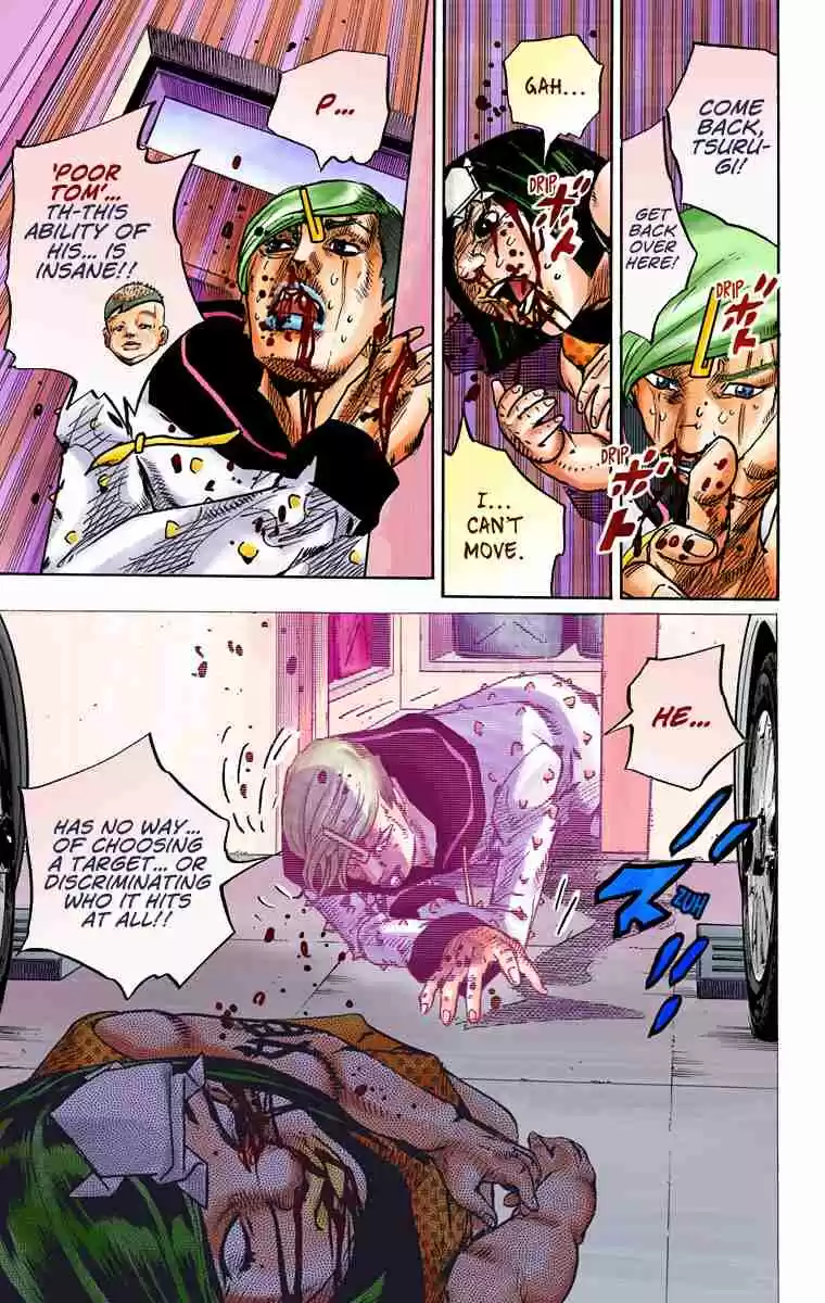 JoJo's Bizarre Adventure Part 8 JoJolion (Official Colored) Vol. 18 Ch. 73 Ozone Baby's Pressure Part 1