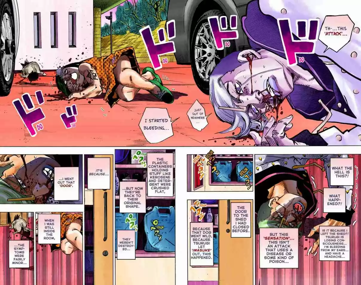 JoJo's Bizarre Adventure Part 8 JoJolion (Official Colored) Vol. 18 Ch. 73 Ozone Baby's Pressure Part 1