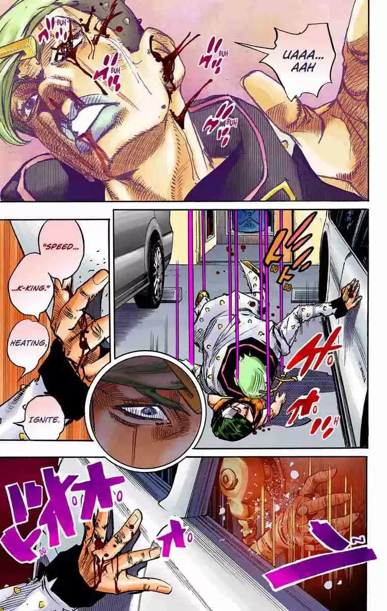 JoJo's Bizarre Adventure Part 8 JoJolion (Official Colored) Vol. 18 Ch. 73 Ozone Baby's Pressure Part 1