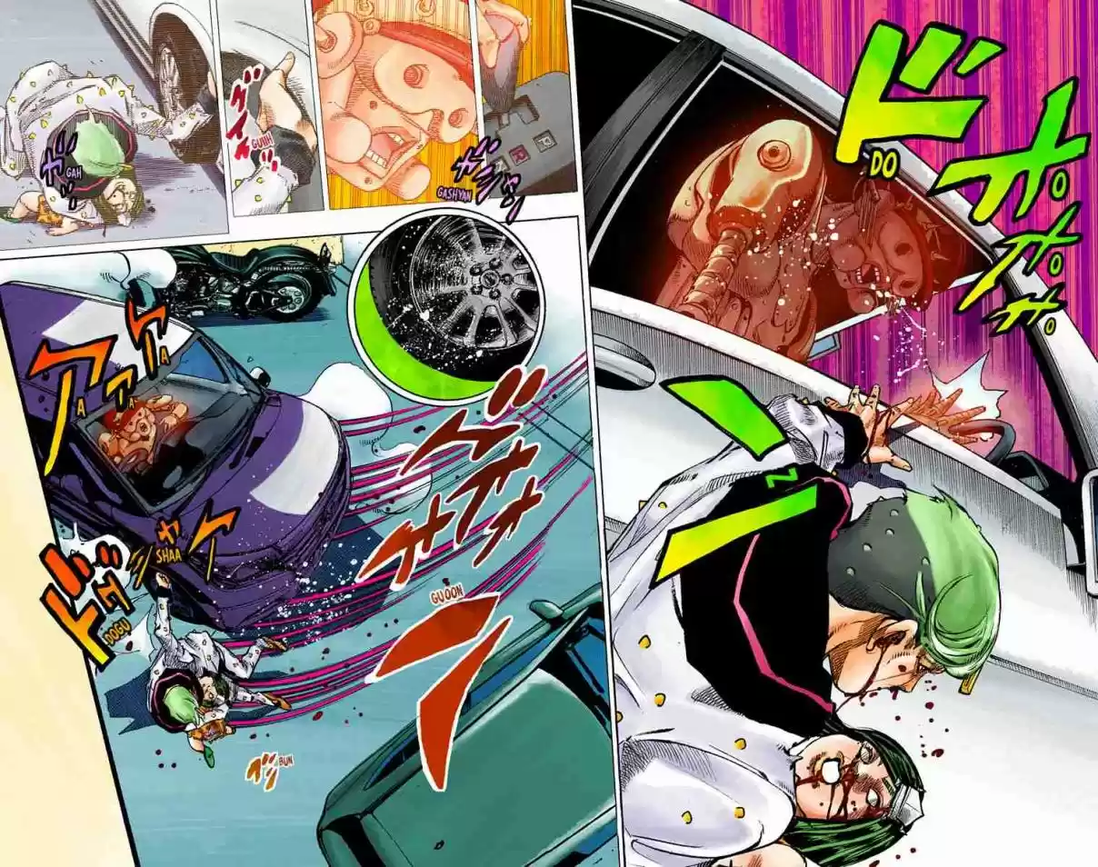 JoJo's Bizarre Adventure Part 8 JoJolion (Official Colored) Vol. 18 Ch. 73 Ozone Baby's Pressure Part 1