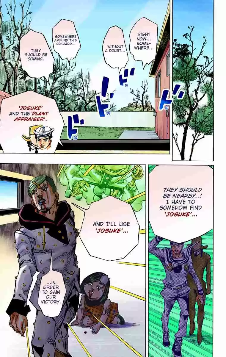JoJo's Bizarre Adventure Part 8 JoJolion (Official Colored) Vol. 18 Ch. 73 Ozone Baby's Pressure Part 1