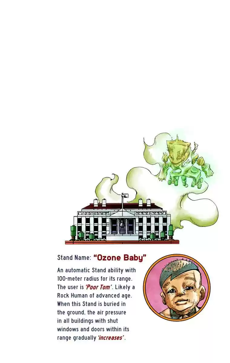 JoJo's Bizarre Adventure Part 8 JoJolion (Official Colored) Vol. 18 Ch. 73 Ozone Baby's Pressure Part 1