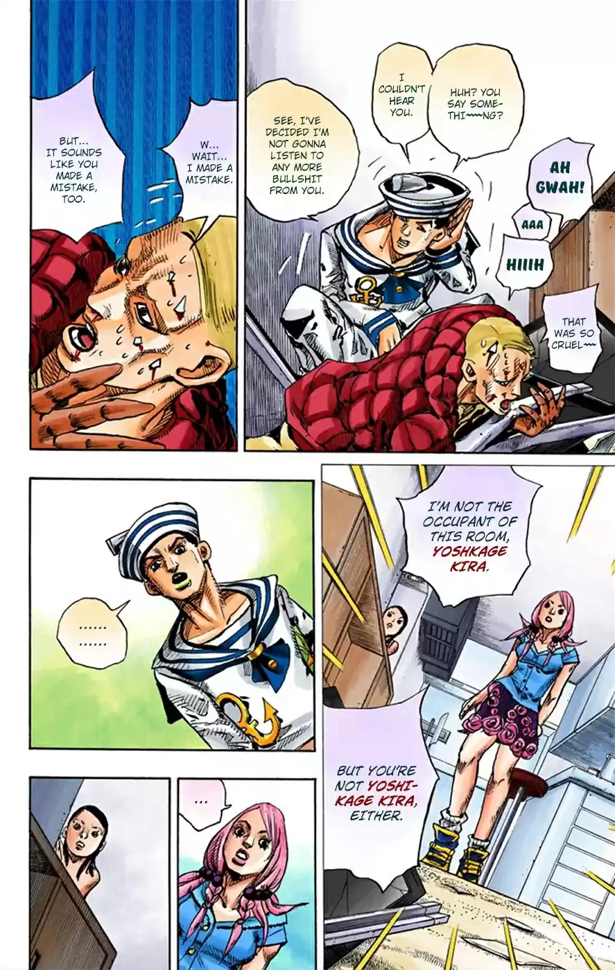 JoJo's Bizarre Adventure Part 8 JoJolion [Official Colored] Vol. 2 Ch. 6 Soft & Wet Part 5