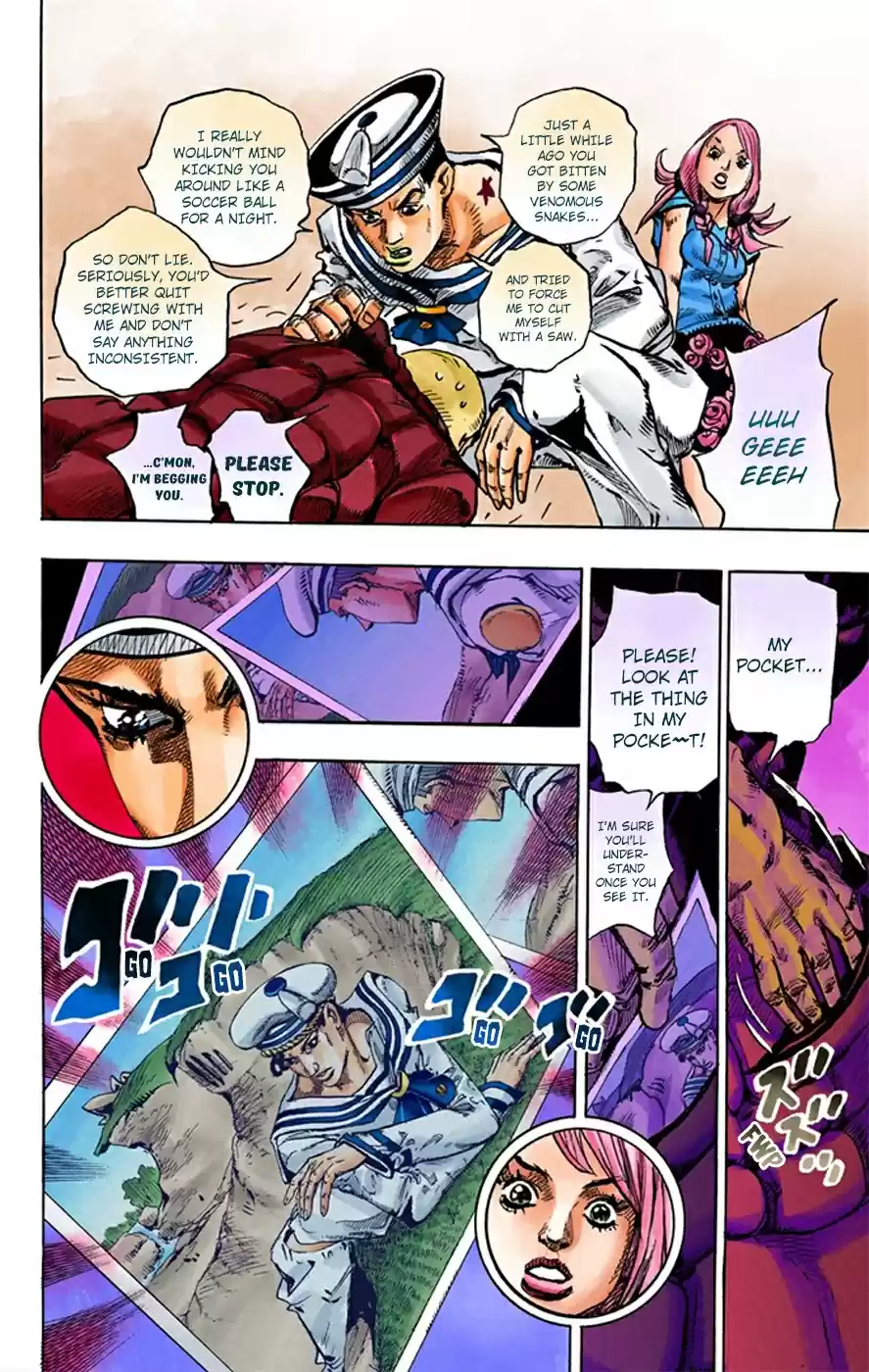 JoJo's Bizarre Adventure Part 8 JoJolion [Official Colored] Vol. 2 Ch. 6 Soft & Wet Part 5