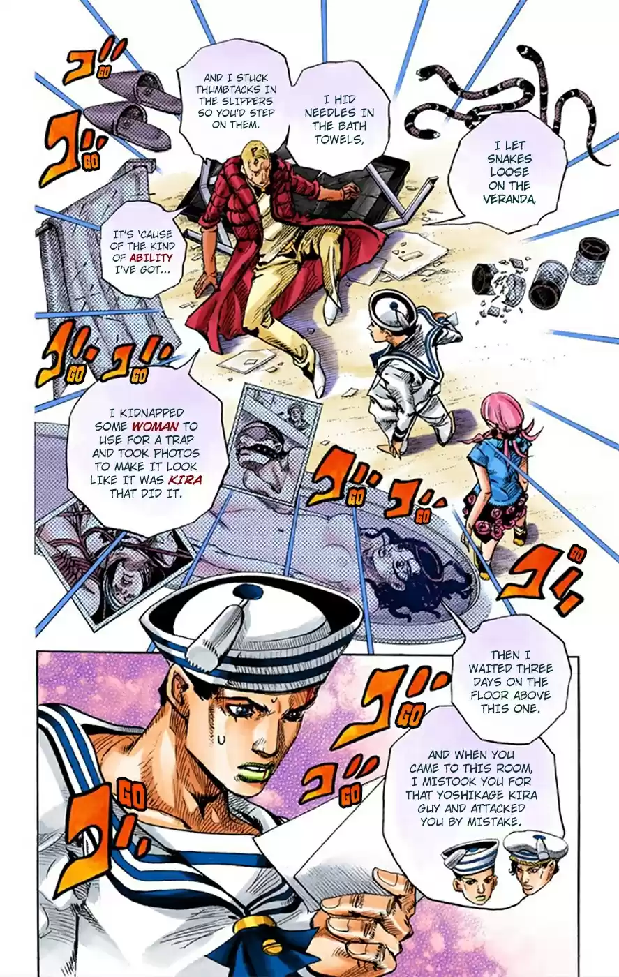 JoJo's Bizarre Adventure Part 8 JoJolion [Official Colored] Vol. 2 Ch. 6 Soft & Wet Part 5