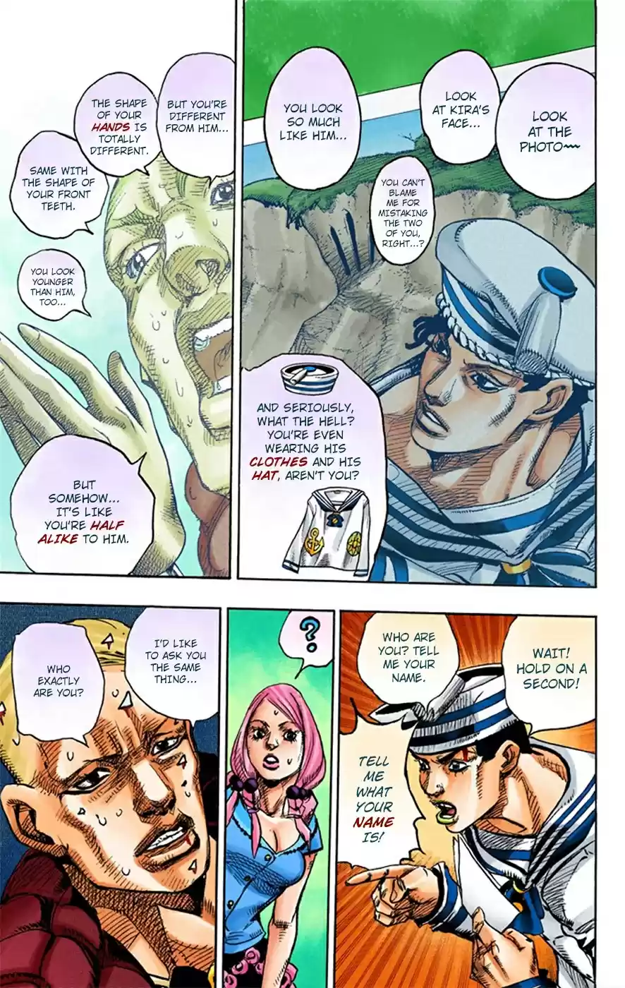 JoJo's Bizarre Adventure Part 8 JoJolion [Official Colored] Vol. 2 Ch. 6 Soft & Wet Part 5
