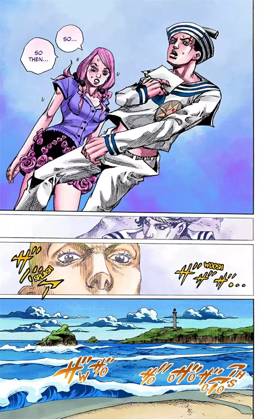 JoJo's Bizarre Adventure Part 8 JoJolion [Official Colored] Vol. 2 Ch. 6 Soft & Wet Part 5