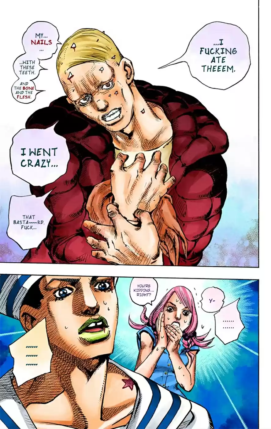 JoJo's Bizarre Adventure Part 8 JoJolion [Official Colored] Vol. 2 Ch. 6 Soft & Wet Part 5