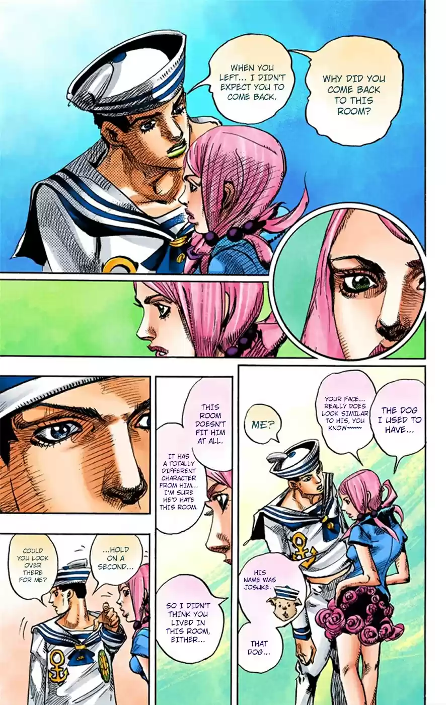 JoJo's Bizarre Adventure Part 8 JoJolion [Official Colored] Vol. 2 Ch. 6 Soft & Wet Part 5