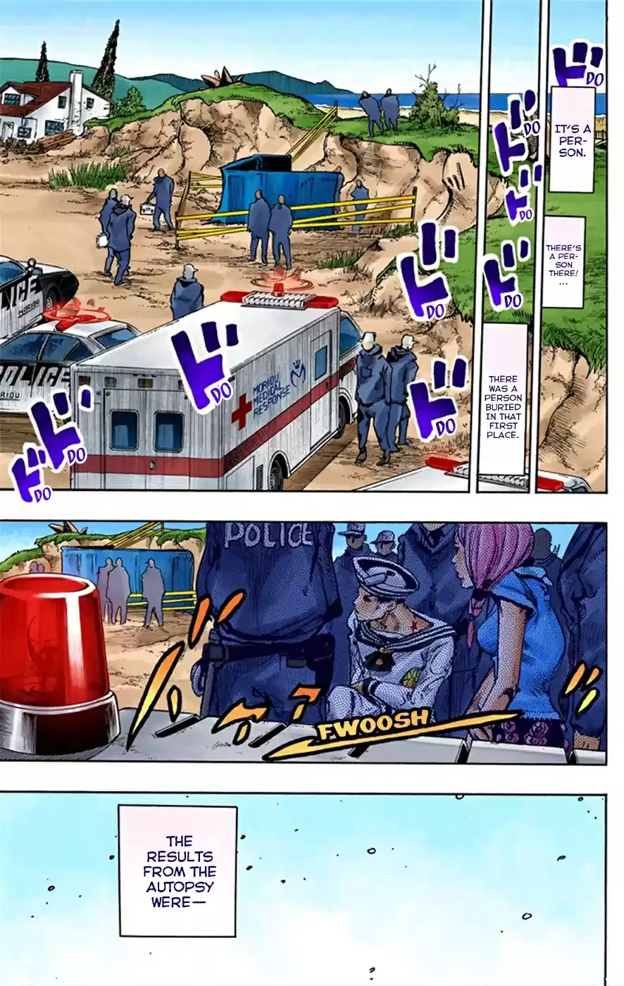 JoJo's Bizarre Adventure Part 8 JoJolion [Official Colored] Vol. 2 Ch. 6 Soft & Wet Part 5