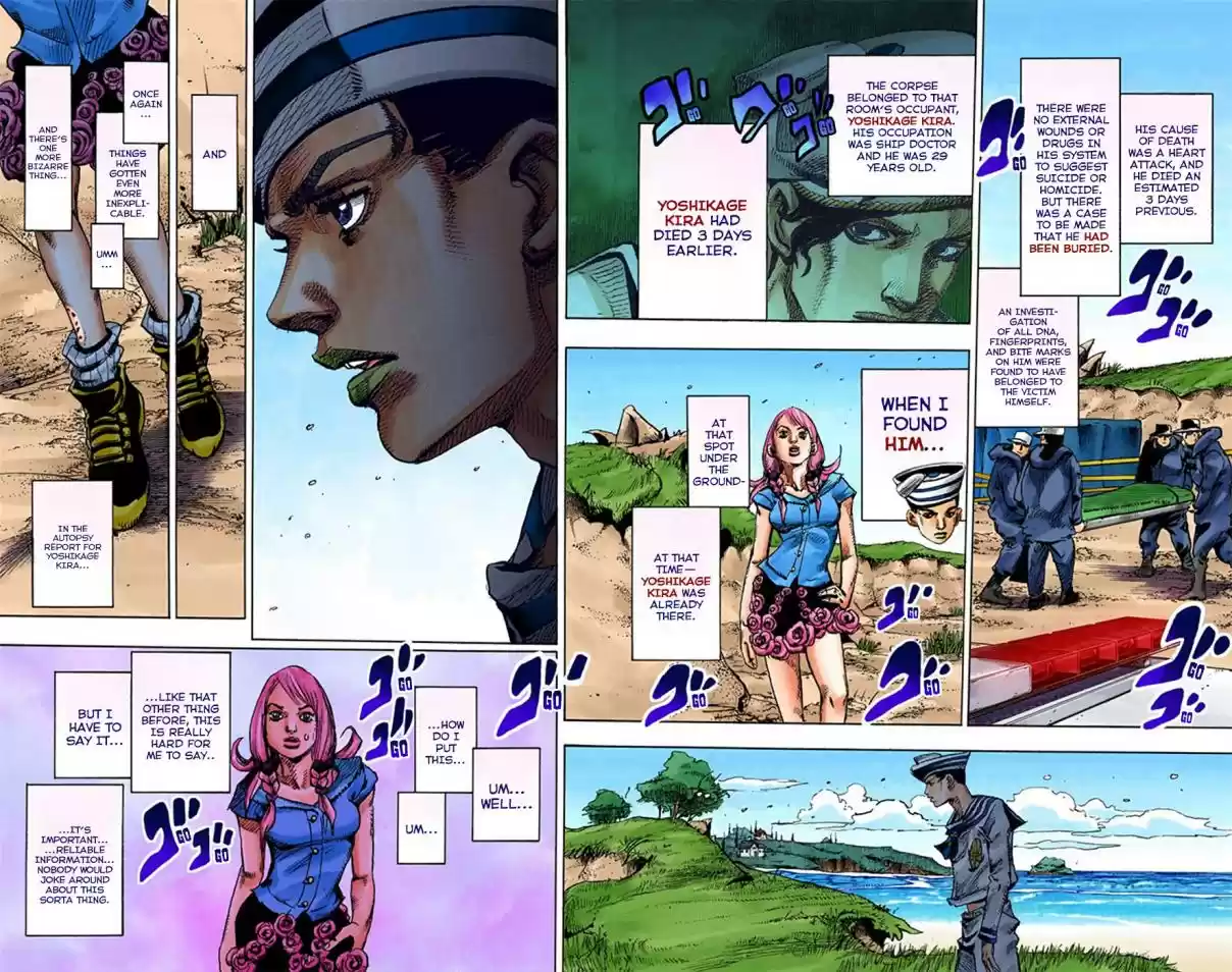 JoJo's Bizarre Adventure Part 8 JoJolion [Official Colored] Vol. 2 Ch. 6 Soft & Wet Part 5