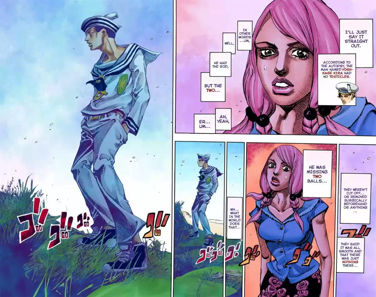 JoJo's Bizarre Adventure Part 8 JoJolion [Official Colored] Vol. 2 Ch. 6 Soft & Wet Part 5