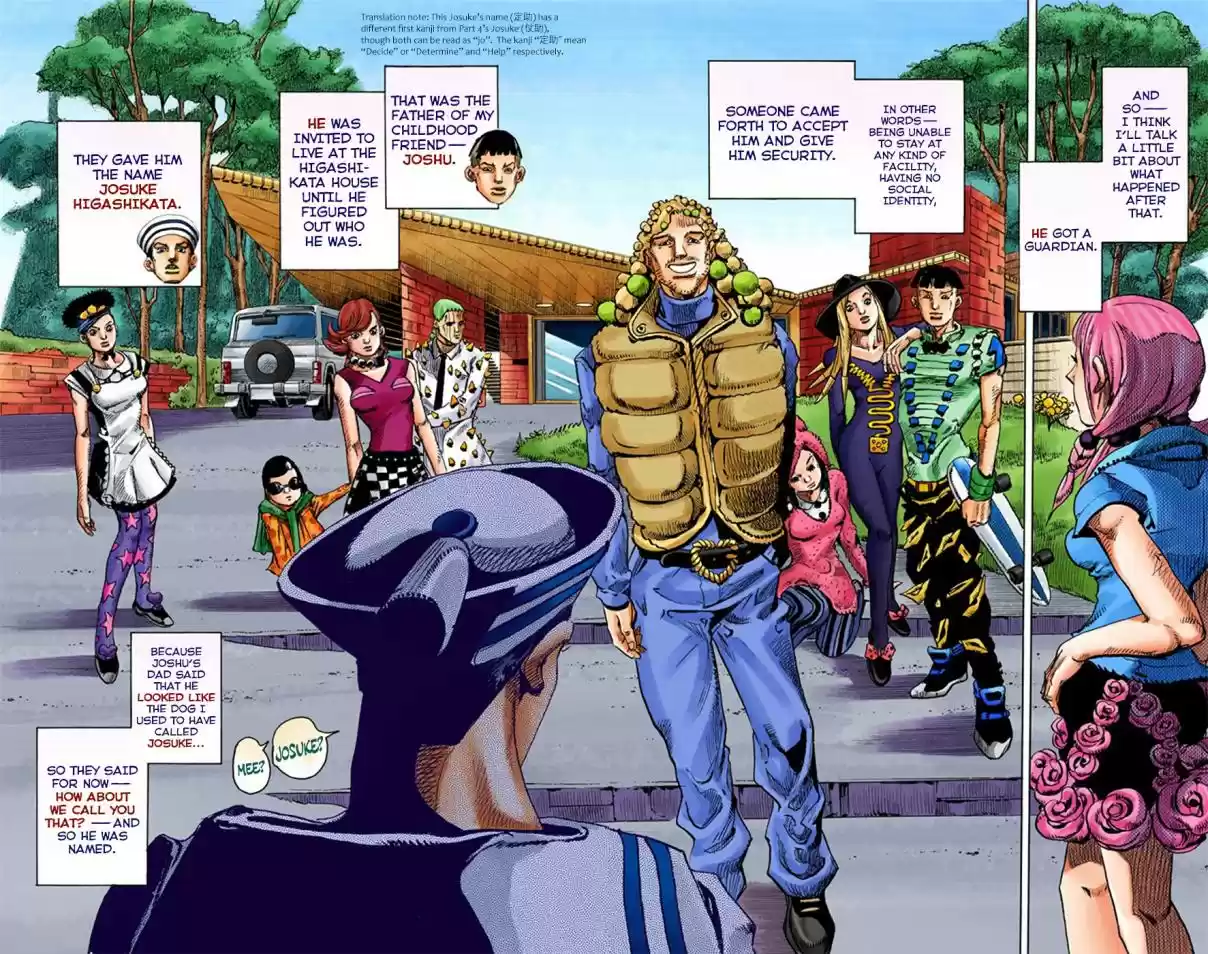 JoJo's Bizarre Adventure Part 8 JoJolion [Official Colored] Vol. 2 Ch. 6 Soft & Wet Part 5