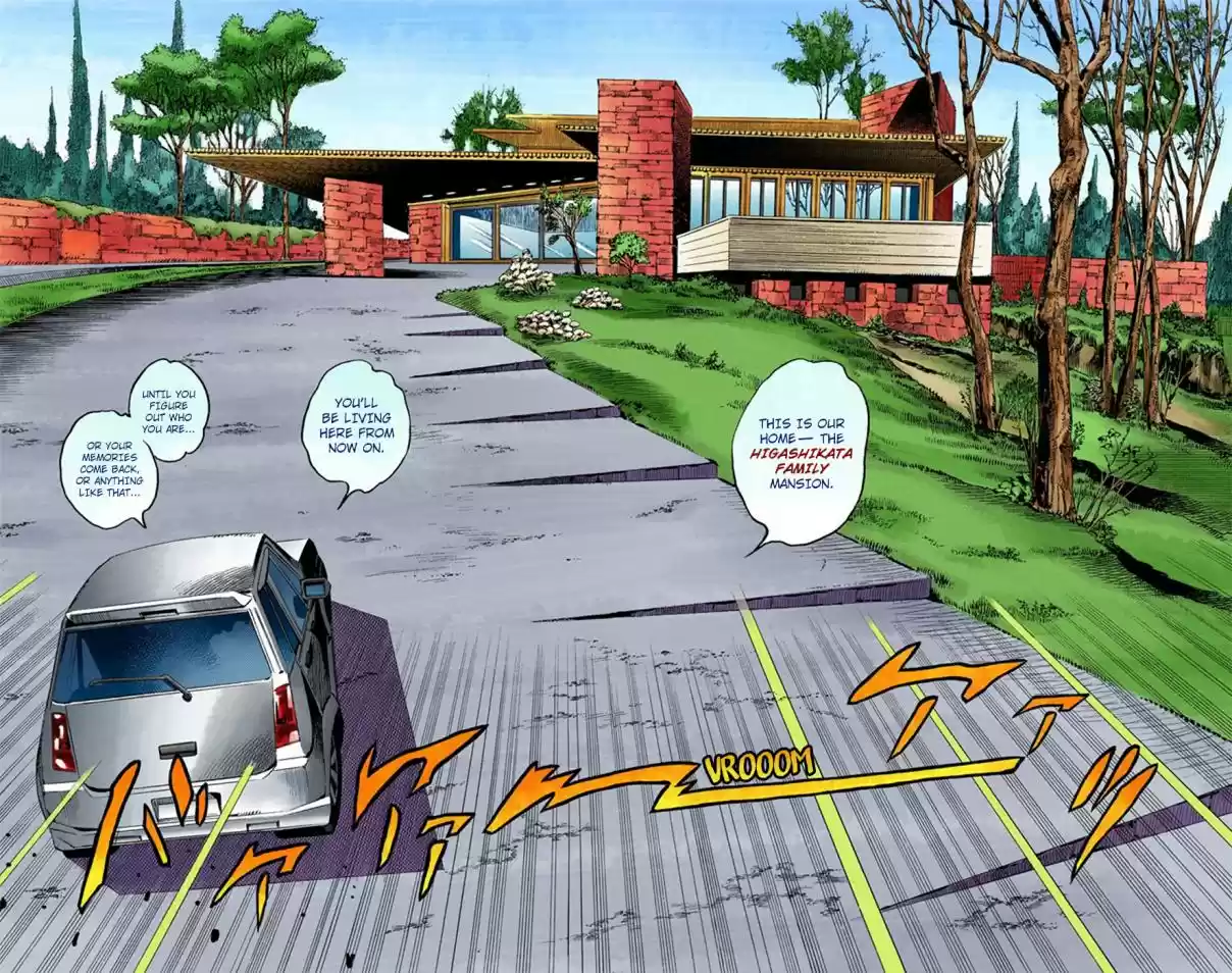 JoJo's Bizarre Adventure Part 8 JoJolion [Official Colored] Vol. 2 Ch. 7 Josuke Goes to the Higashikata House