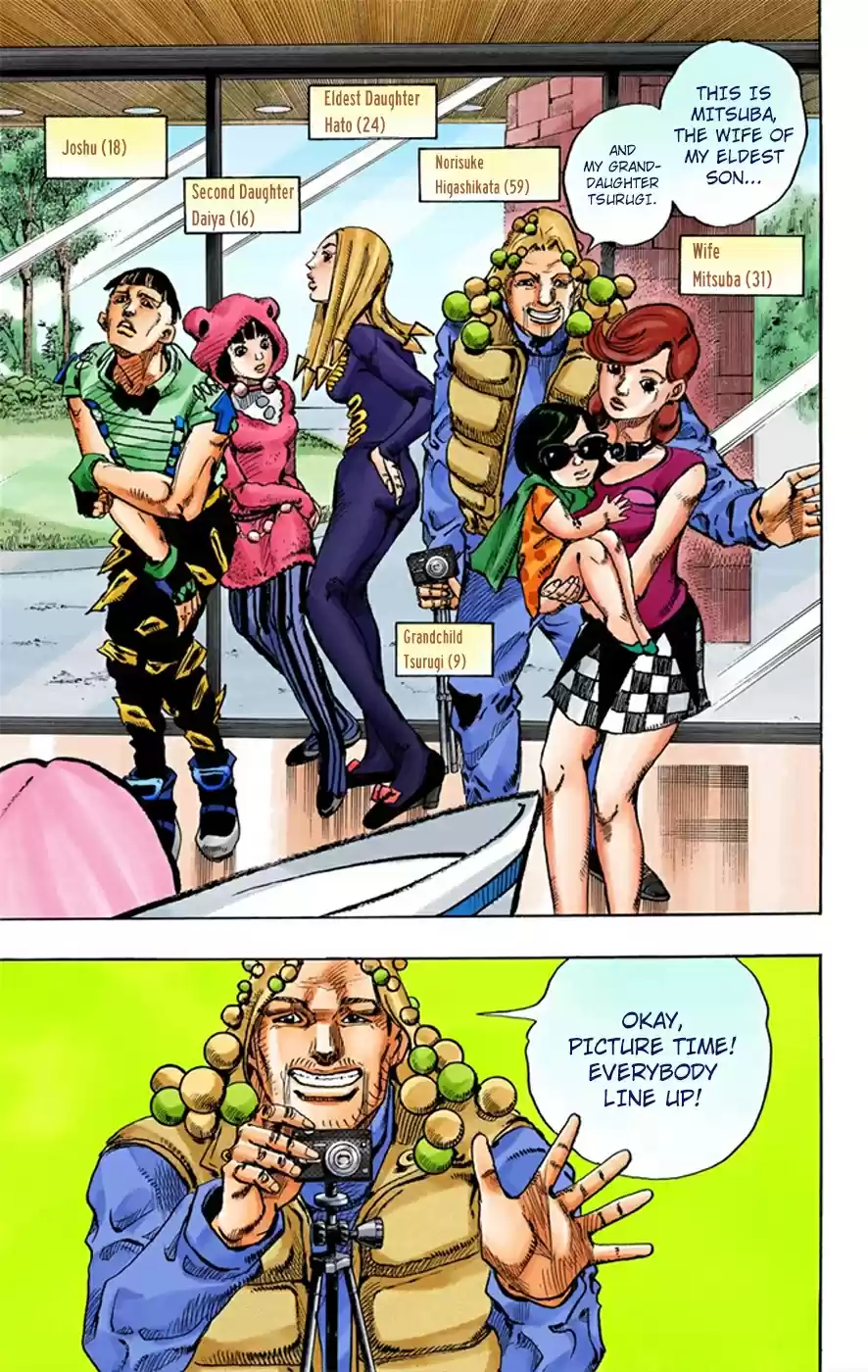 JoJo's Bizarre Adventure Part 8 JoJolion [Official Colored] Vol. 2 Ch. 7 Josuke Goes to the Higashikata House