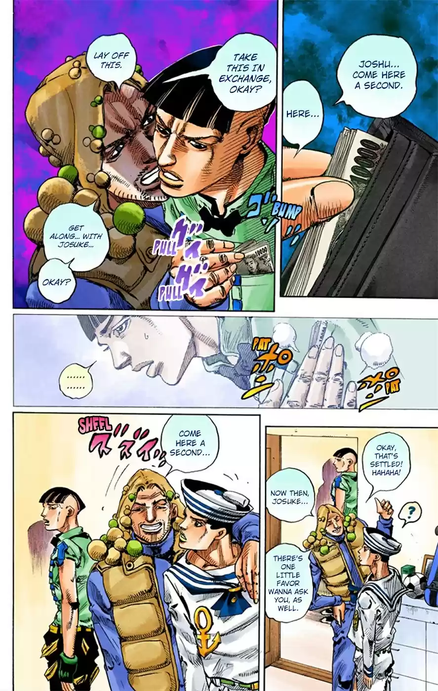 JoJo's Bizarre Adventure Part 8 JoJolion [Official Colored] Vol. 2 Ch. 7 Josuke Goes to the Higashikata House
