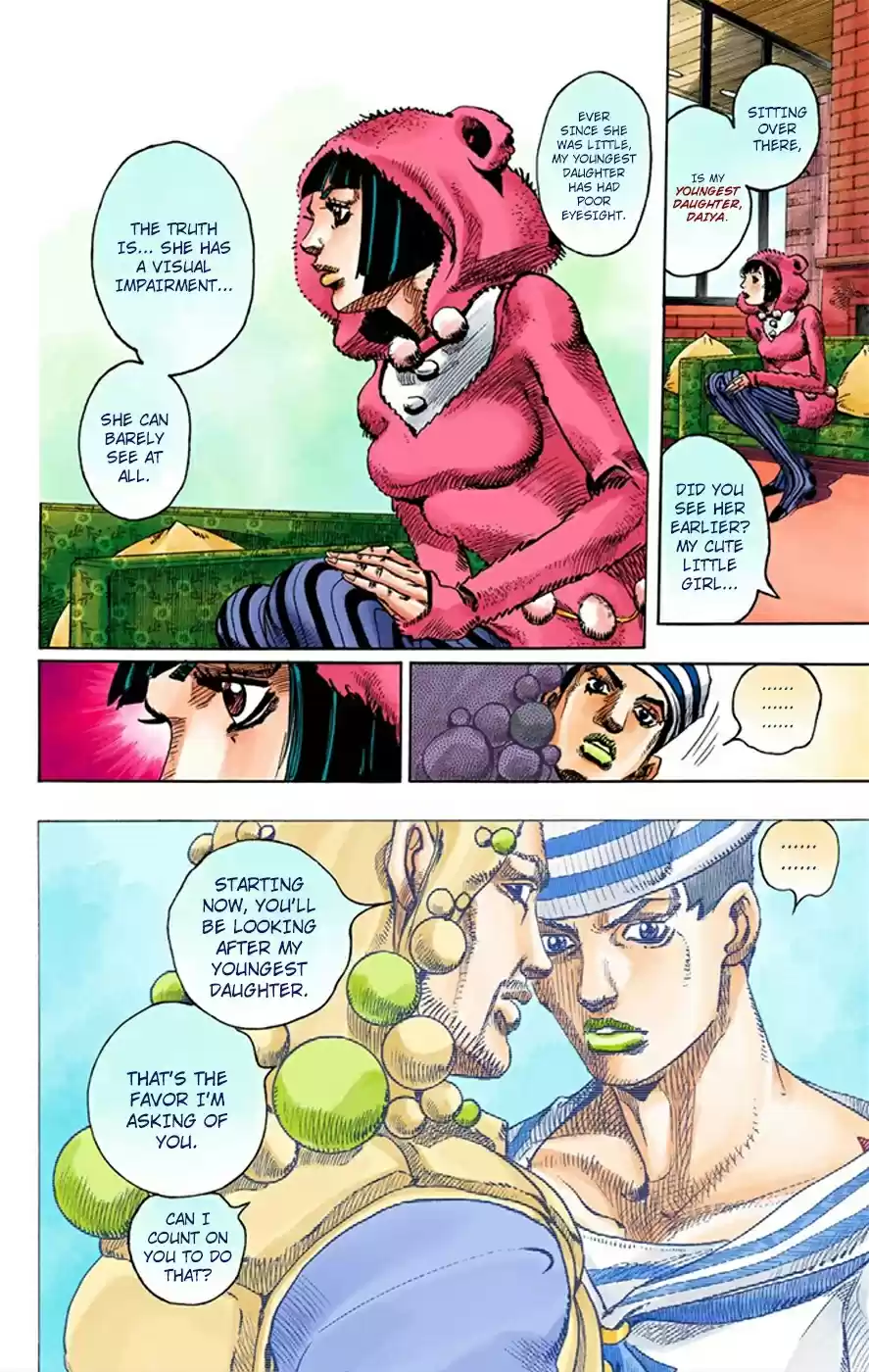 JoJo's Bizarre Adventure Part 8 JoJolion [Official Colored] Vol. 2 Ch. 7 Josuke Goes to the Higashikata House