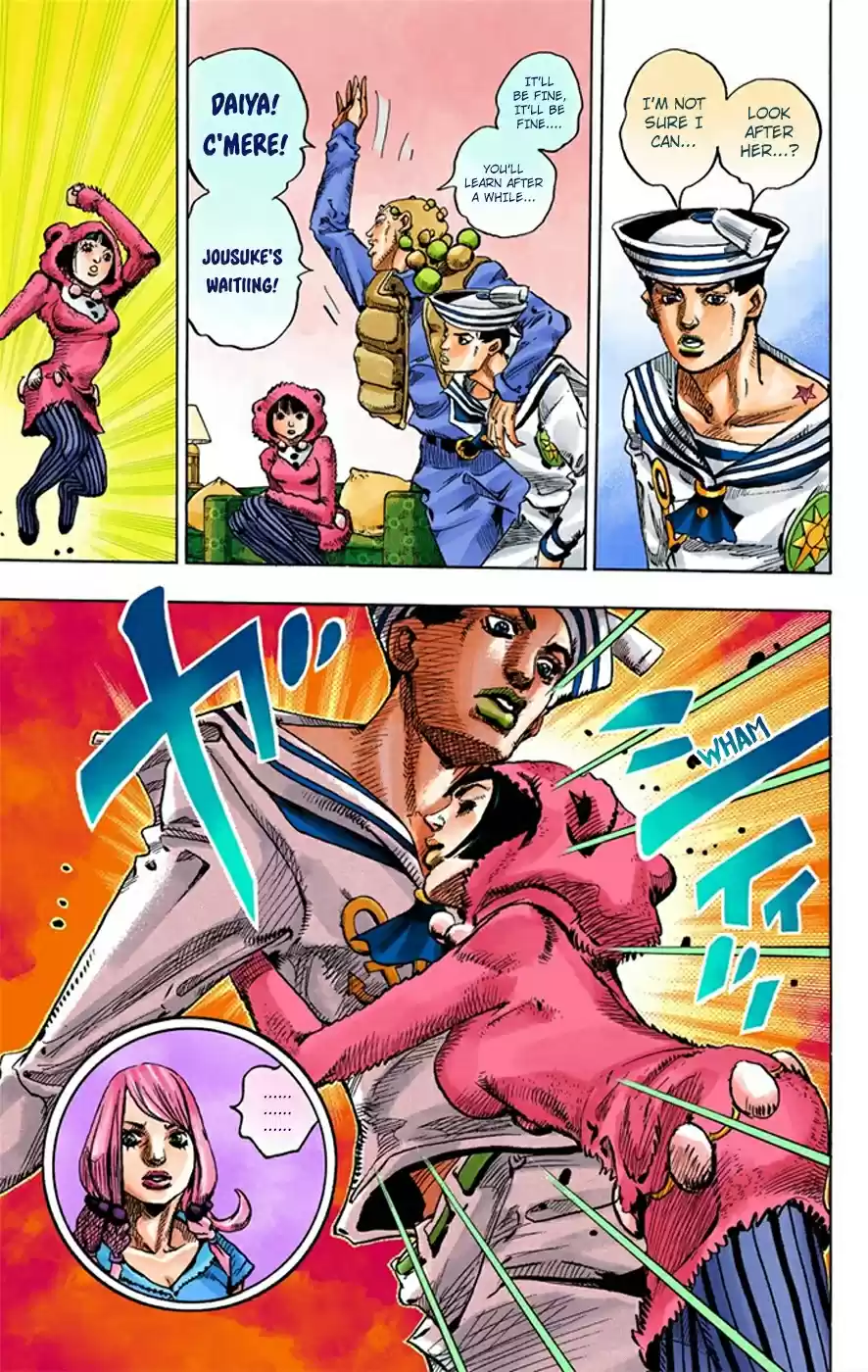 JoJo's Bizarre Adventure Part 8 JoJolion [Official Colored] Vol. 2 Ch. 7 Josuke Goes to the Higashikata House