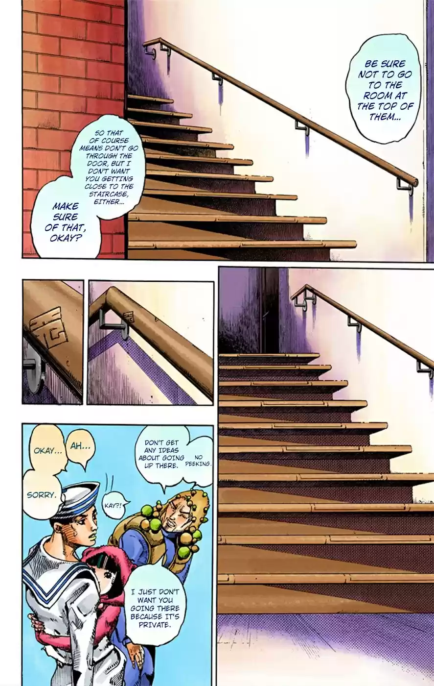 JoJo's Bizarre Adventure Part 8 JoJolion [Official Colored] Vol. 2 Ch. 7 Josuke Goes to the Higashikata House