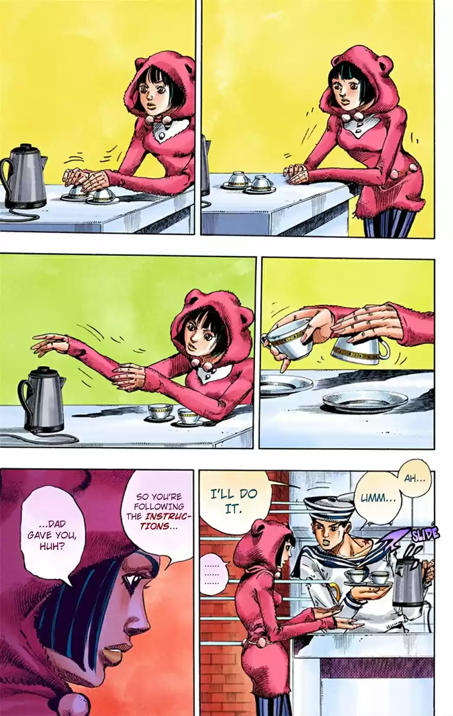 JoJo's Bizarre Adventure Part 8 JoJolion [Official Colored] Vol. 2 Ch. 7 Josuke Goes to the Higashikata House