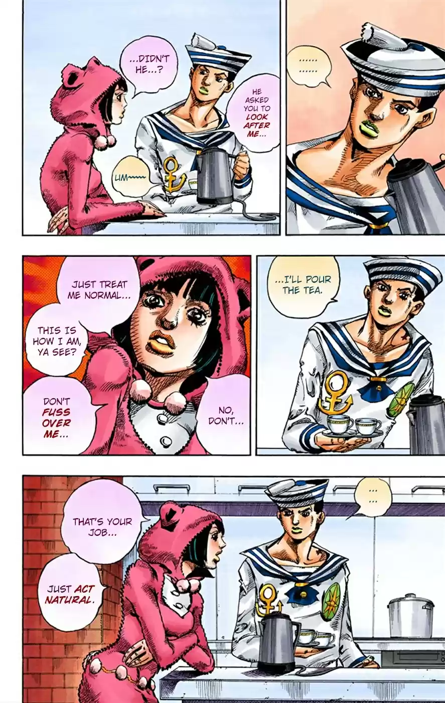 JoJo's Bizarre Adventure Part 8 JoJolion [Official Colored] Vol. 2 Ch. 7 Josuke Goes to the Higashikata House