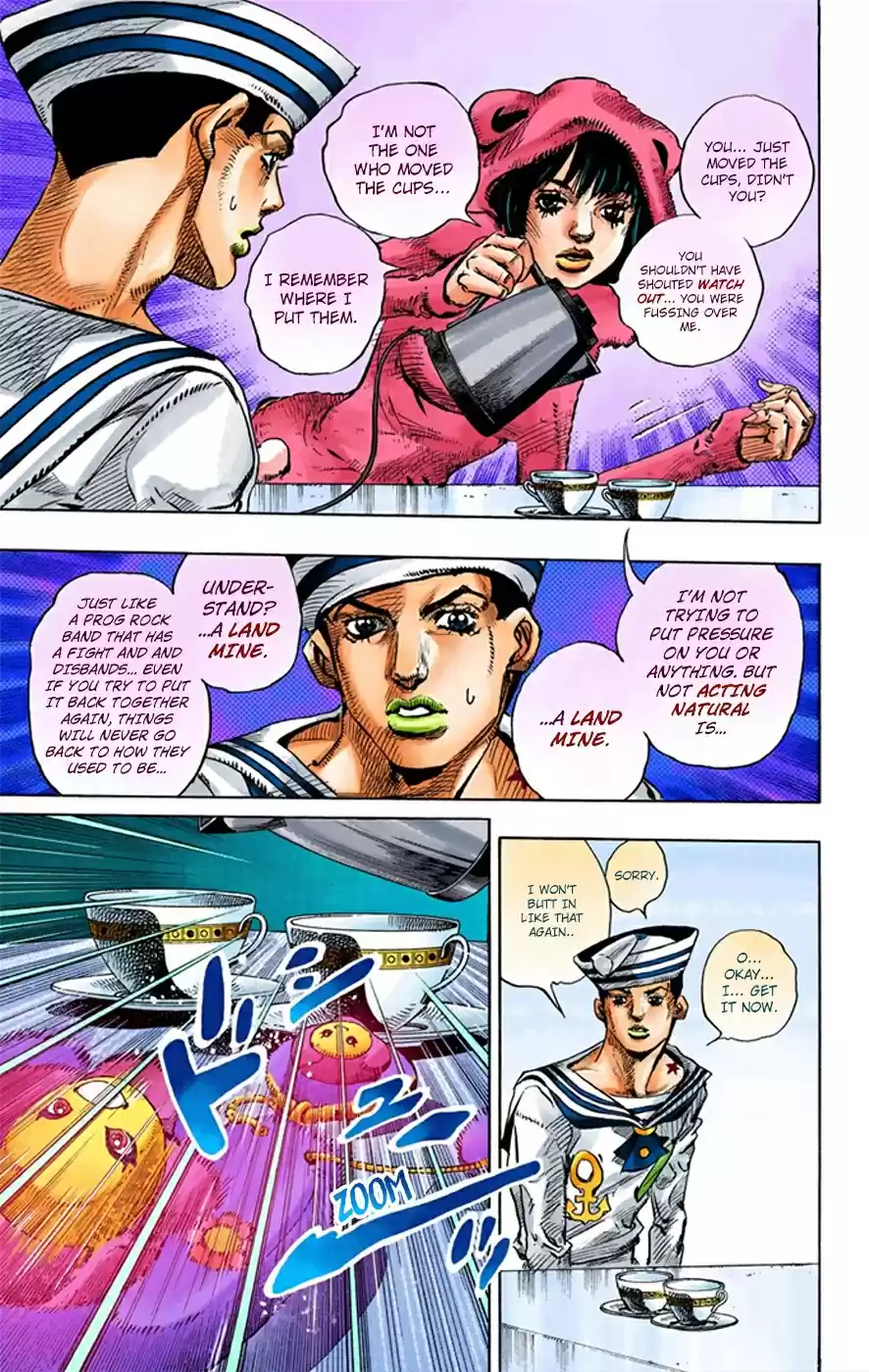 JoJo's Bizarre Adventure Part 8 JoJolion [Official Colored] Vol. 2 Ch. 7 Josuke Goes to the Higashikata House