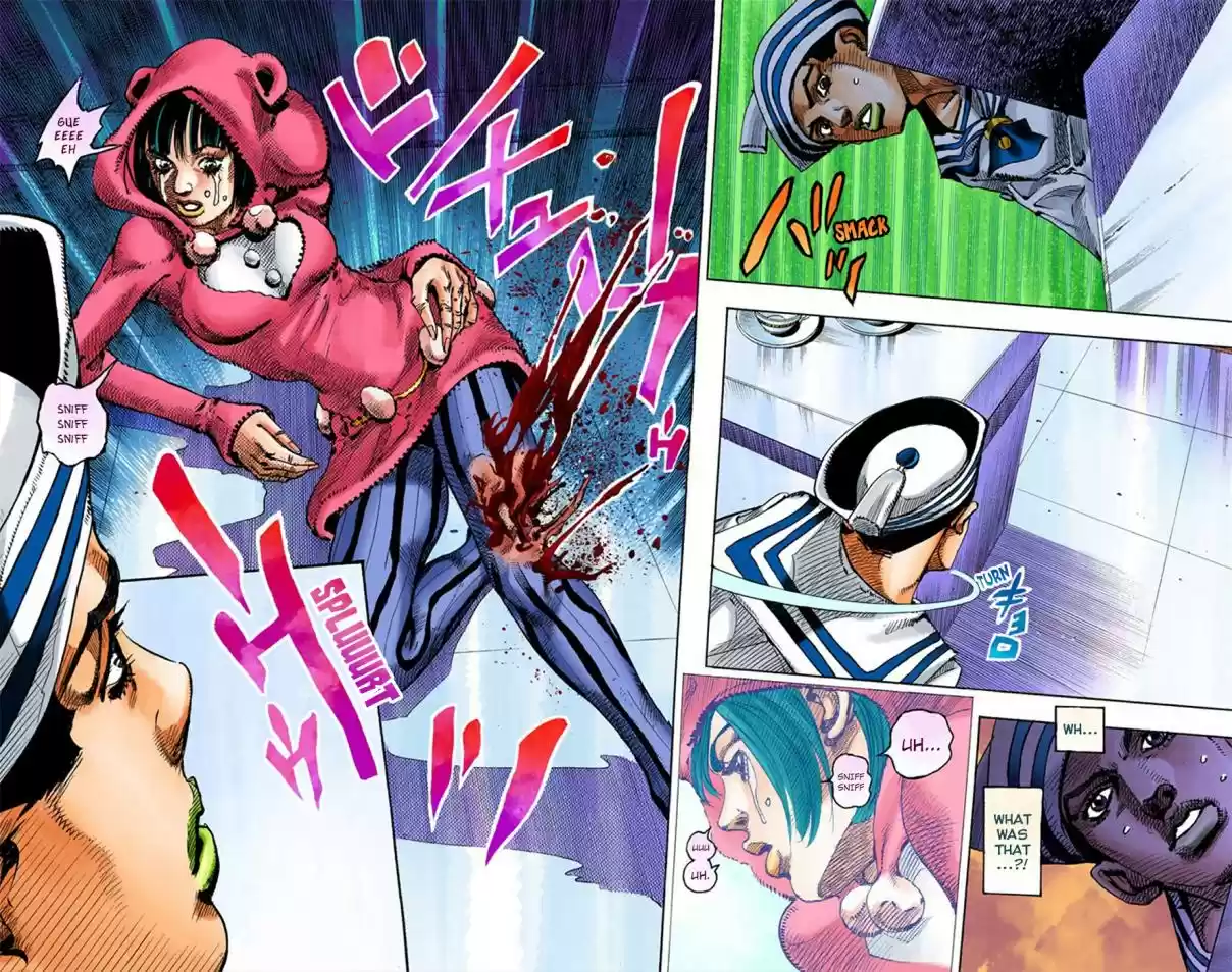 JoJo's Bizarre Adventure Part 8 JoJolion [Official Colored] Vol. 2 Ch. 7 Josuke Goes to the Higashikata House