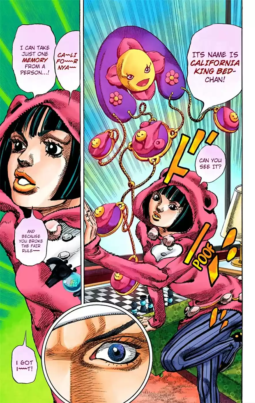 JoJo's Bizarre Adventure Part 8 JoJolion [Official Colored] Vol. 2 Ch. 8 California King Bed Part 1
