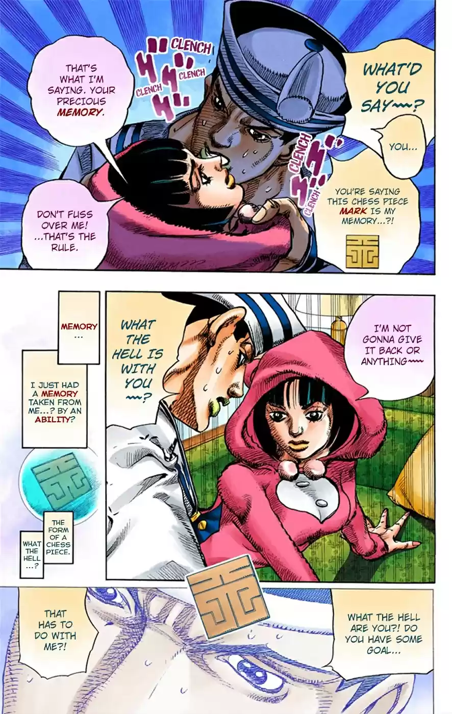 JoJo's Bizarre Adventure Part 8 JoJolion [Official Colored] Vol. 2 Ch. 8 California King Bed Part 1