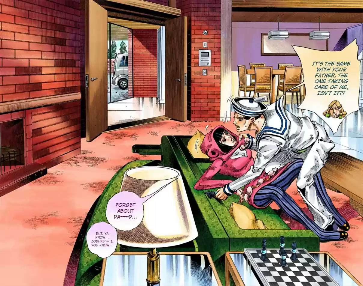 JoJo's Bizarre Adventure Part 8 JoJolion [Official Colored] Vol. 2 Ch. 8 California King Bed Part 1