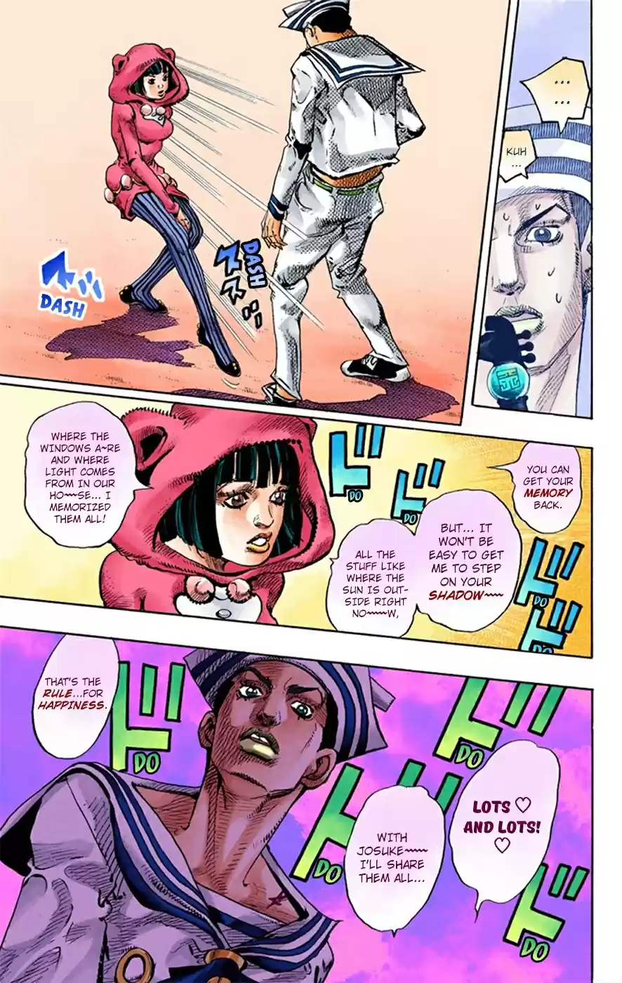 JoJo's Bizarre Adventure Part 8 JoJolion [Official Colored] Vol. 2 Ch. 8 California King Bed Part 1