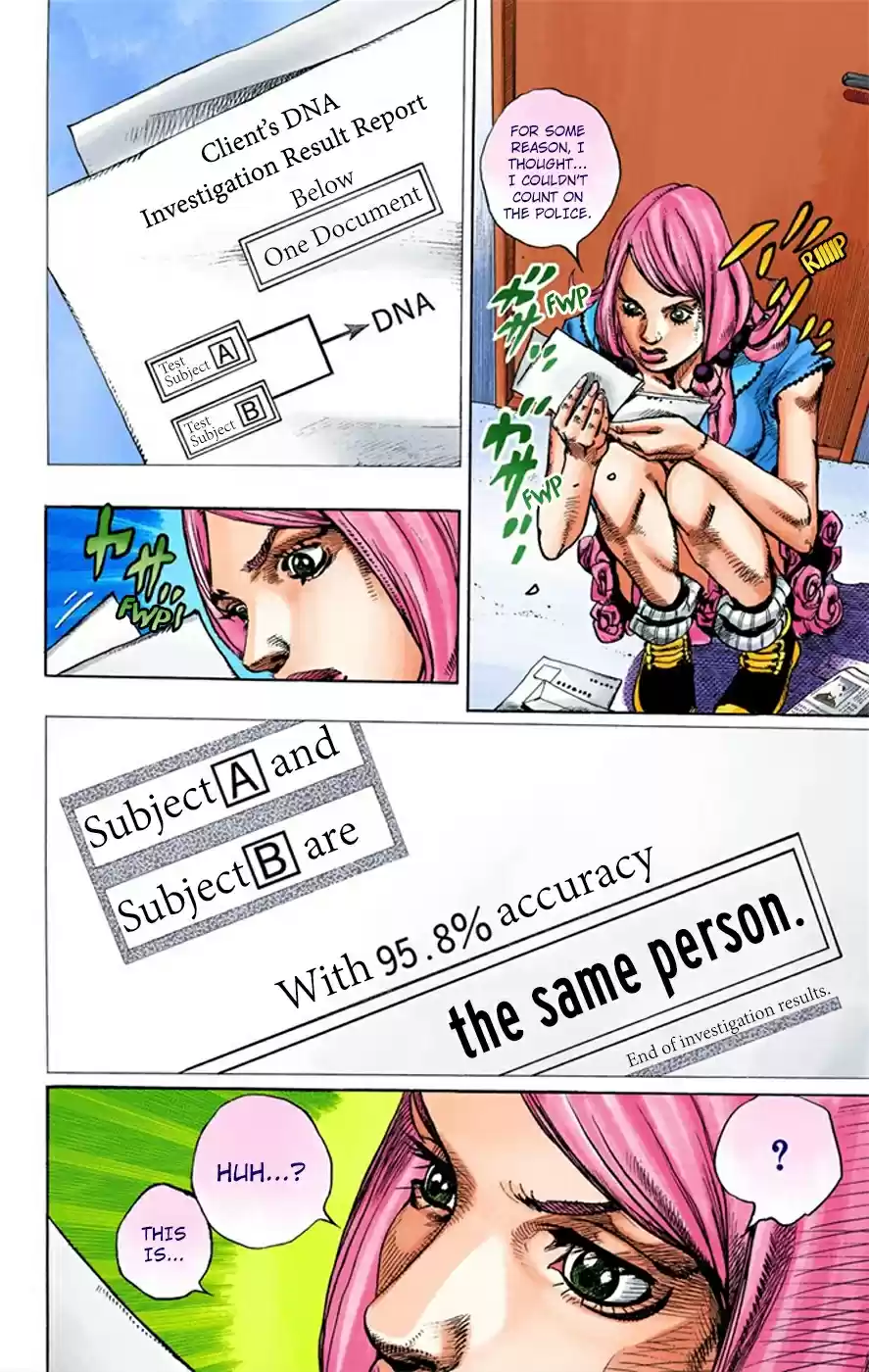 JoJo's Bizarre Adventure Part 8 JoJolion [Official Colored] Vol. 2 Ch. 8 California King Bed Part 1