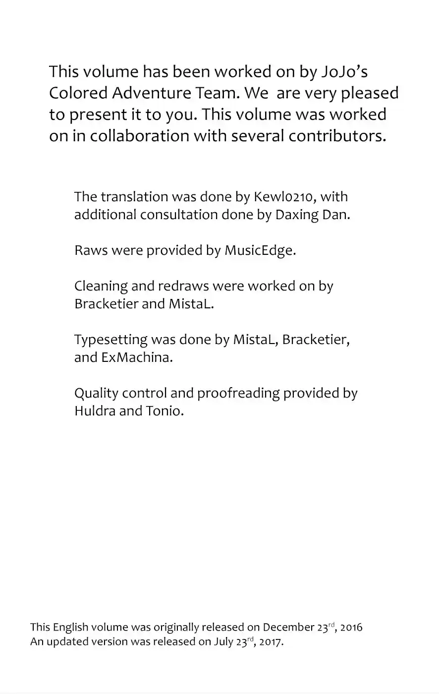 JoJo's Bizarre Adventure Part 8 JoJolion [Official Colored] Vol. 2 Ch. 9 California King Bed Part 2