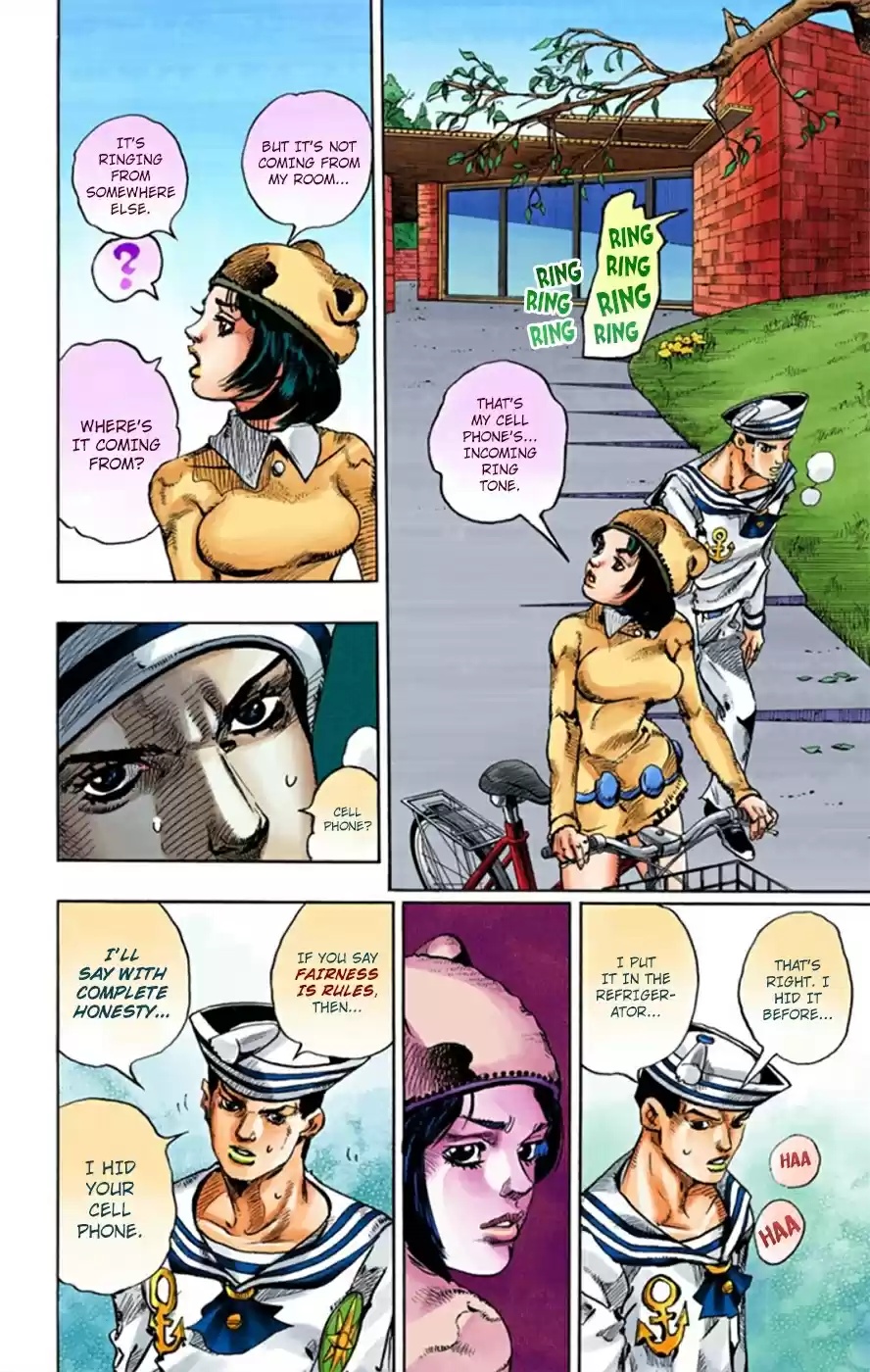 JoJo's Bizarre Adventure Part 8 JoJolion [Official Colored] Vol. 3 Ch. 10 California King Bed Part 3