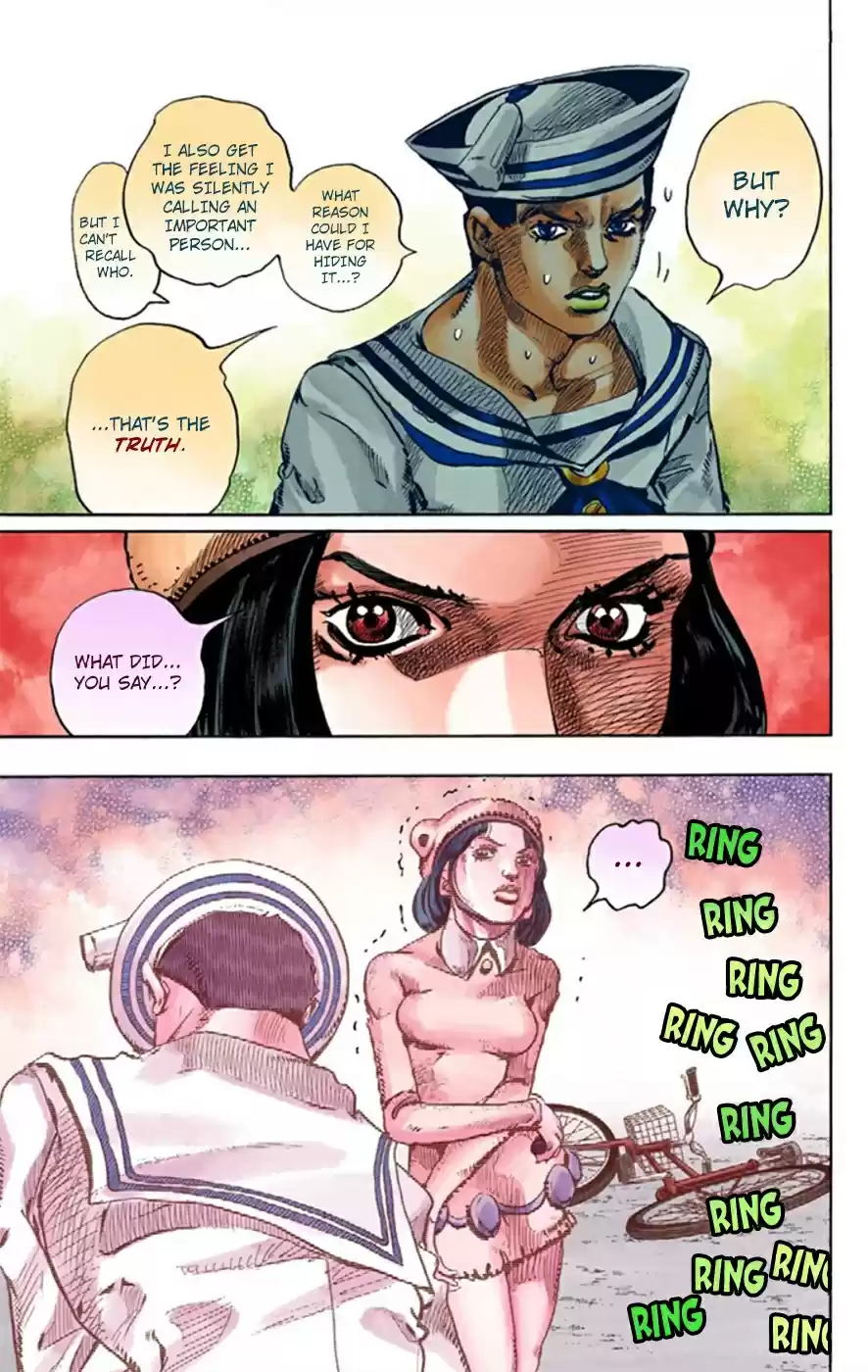 JoJo's Bizarre Adventure Part 8 JoJolion [Official Colored] Vol. 3 Ch. 10 California King Bed Part 3