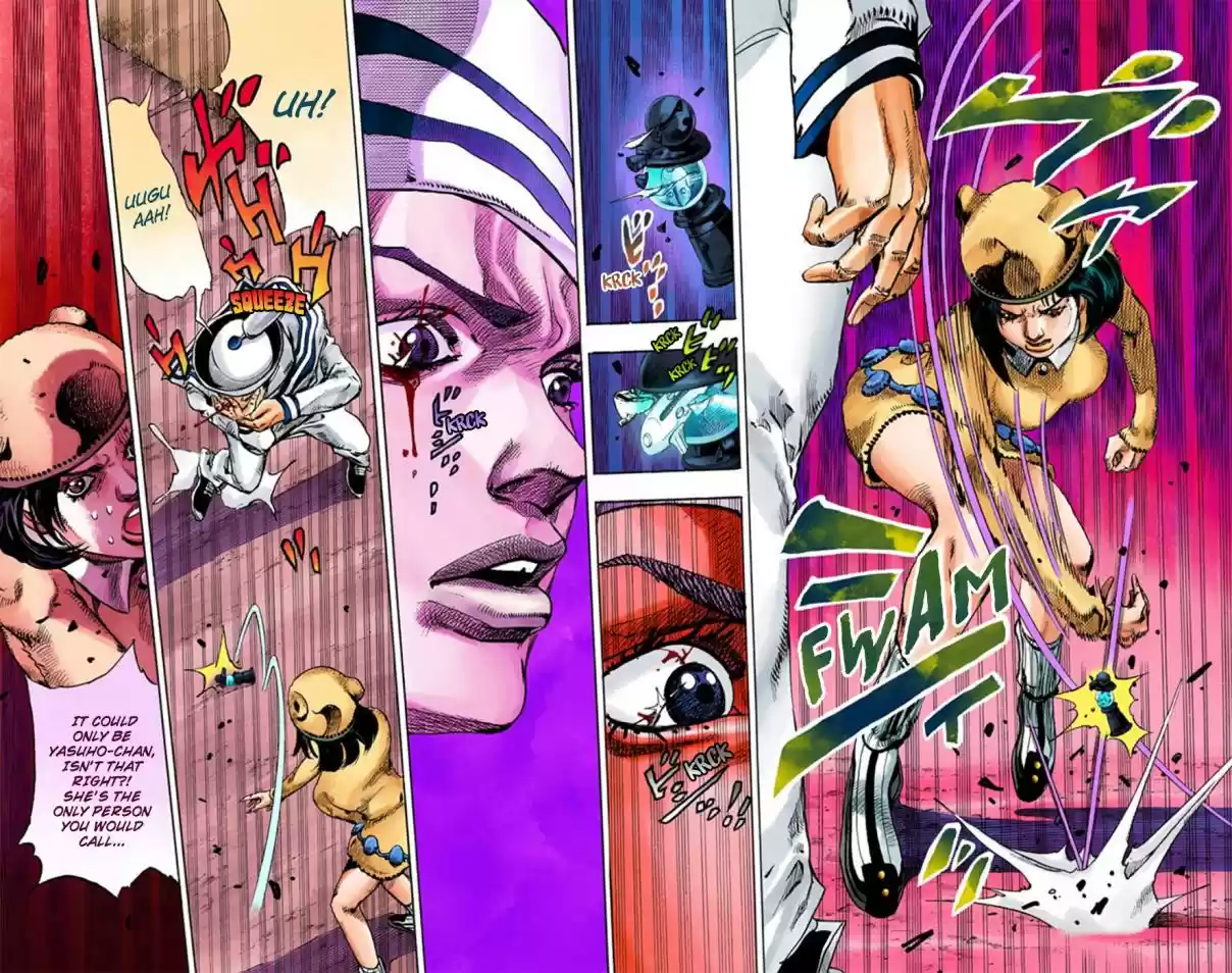JoJo's Bizarre Adventure Part 8 JoJolion [Official Colored] Vol. 3 Ch. 10 California King Bed Part 3
