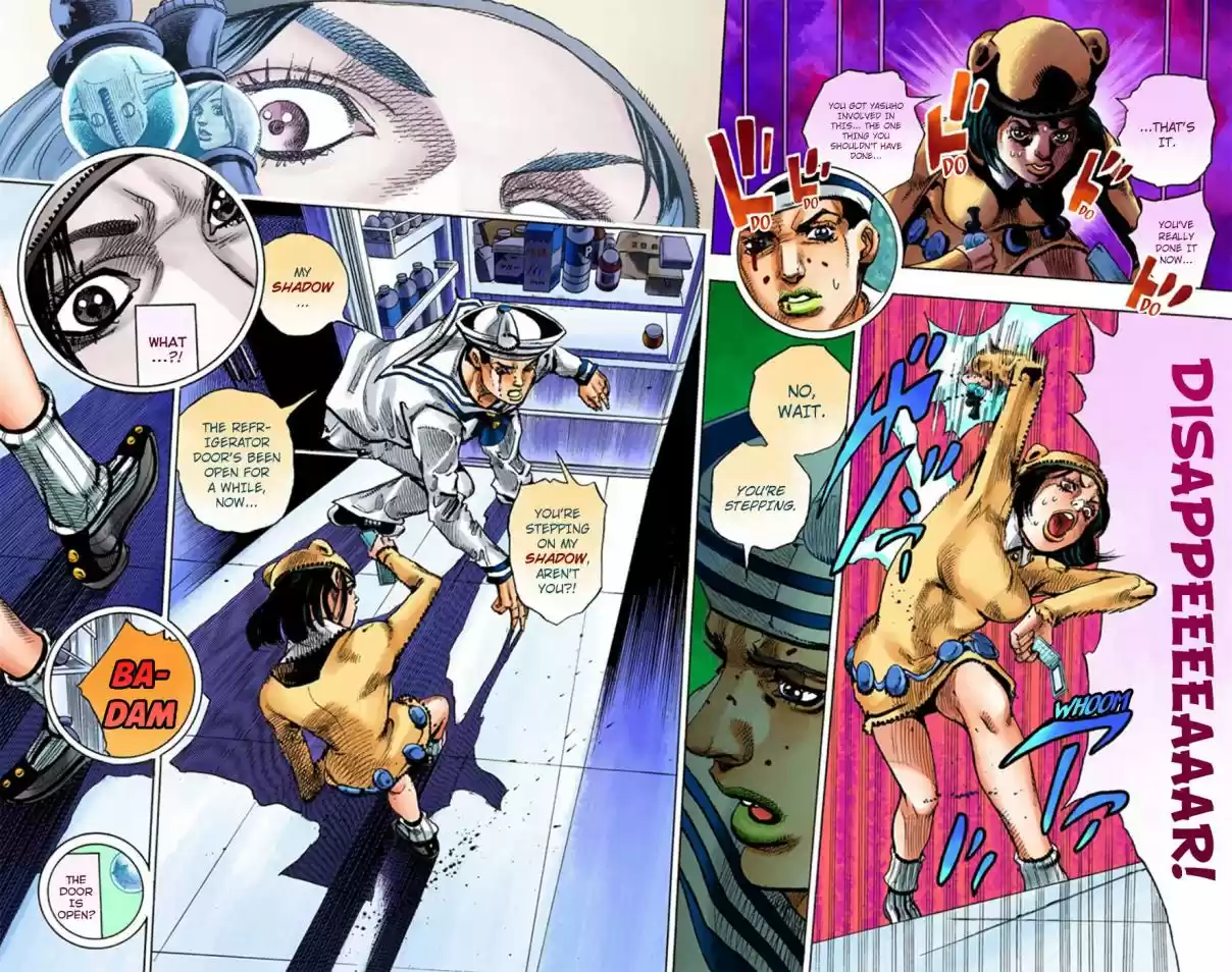 JoJo's Bizarre Adventure Part 8 JoJolion [Official Colored] Vol. 3 Ch. 10 California King Bed Part 3