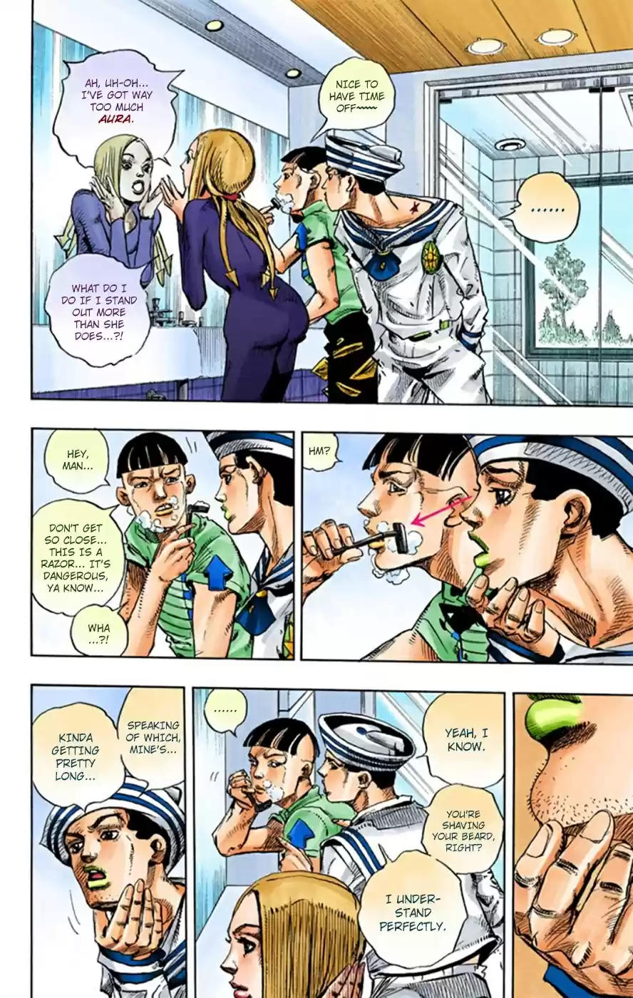 JoJo's Bizarre Adventure Part 8 JoJolion [Official Colored] Vol. 3 Ch. 11 Family Tree