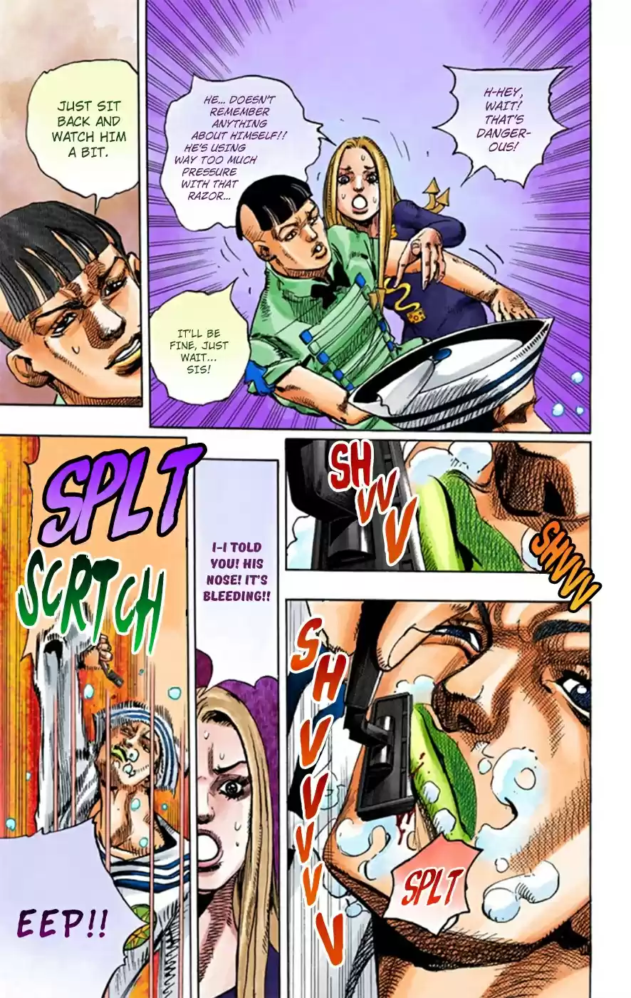 JoJo's Bizarre Adventure Part 8 JoJolion [Official Colored] Vol. 3 Ch. 11 Family Tree