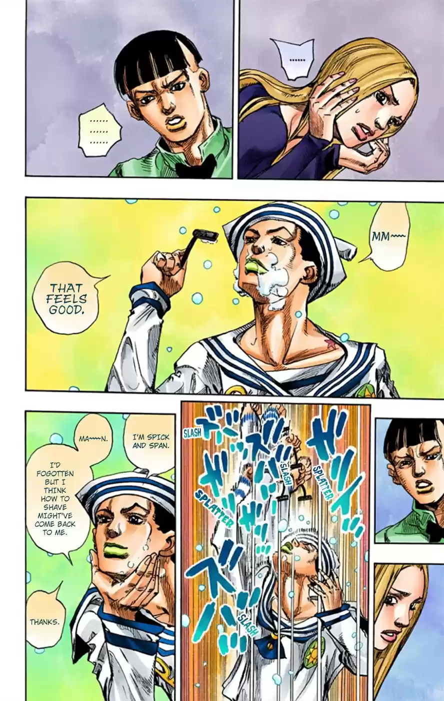 JoJo's Bizarre Adventure Part 8 JoJolion [Official Colored] Vol. 3 Ch. 11 Family Tree