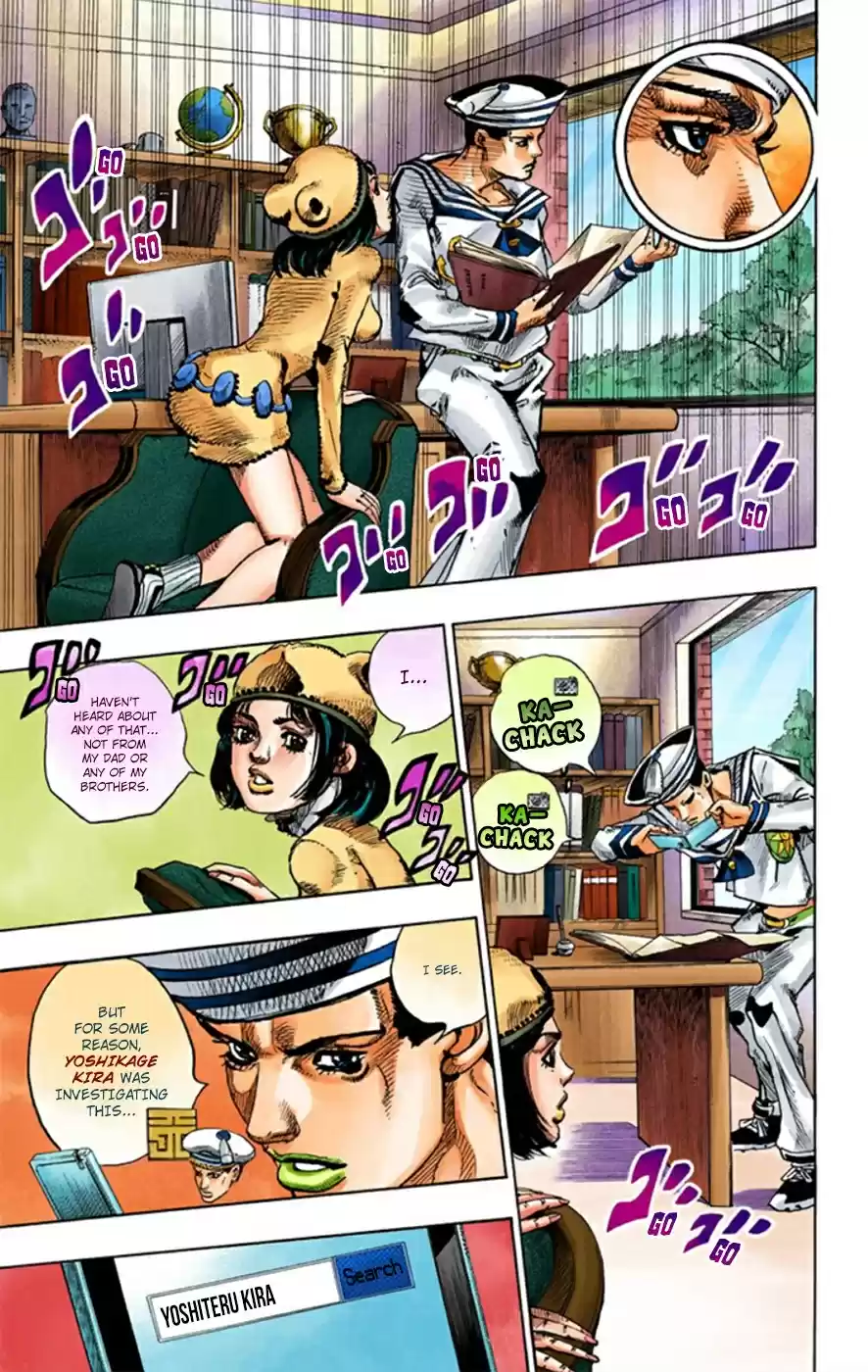 JoJo's Bizarre Adventure Part 8 JoJolion [Official Colored] Vol. 3 Ch. 11 Family Tree