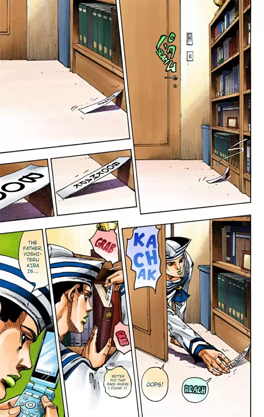 JoJo's Bizarre Adventure Part 8 JoJolion [Official Colored] Vol. 3 Ch. 11 Family Tree