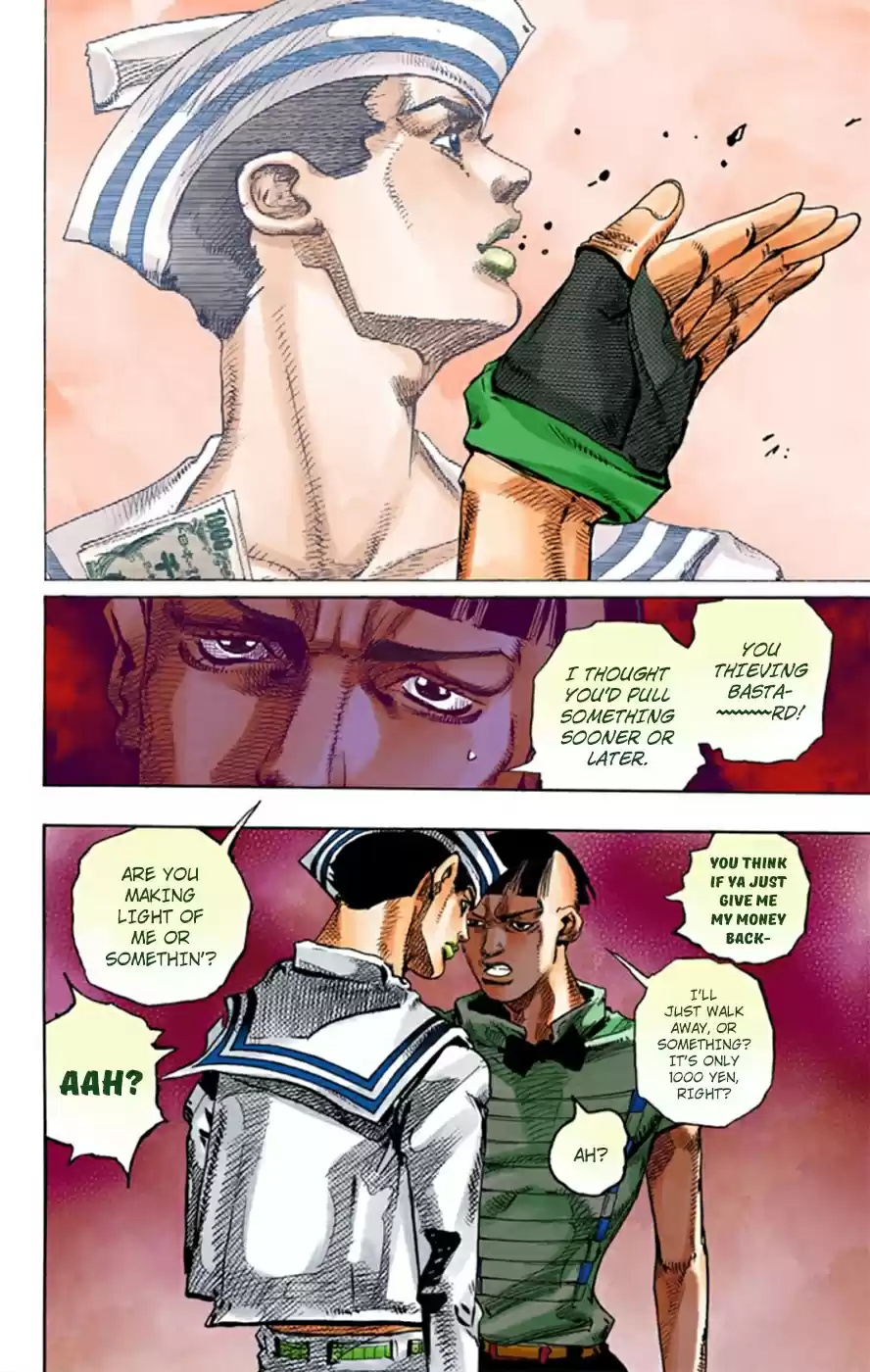 JoJo's Bizarre Adventure Part 8 JoJolion [Official Colored] Vol. 3 Ch. 12 Paisley Park and Born This Way Part 1