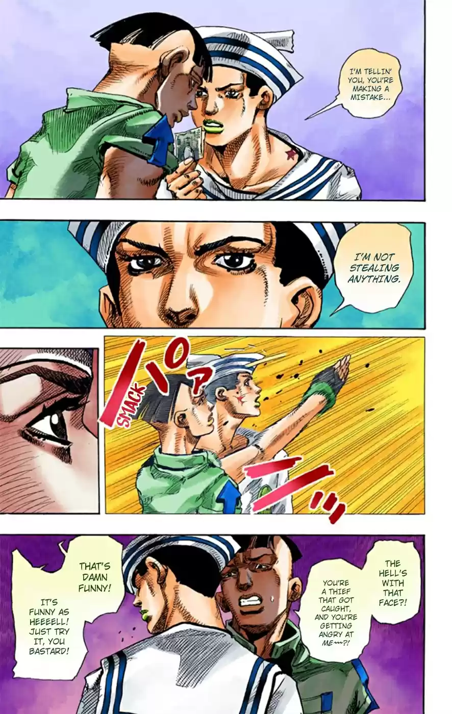 JoJo's Bizarre Adventure Part 8 JoJolion [Official Colored] Vol. 3 Ch. 12 Paisley Park and Born This Way Part 1