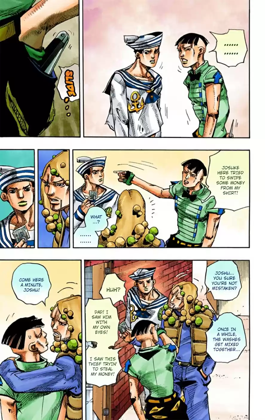 JoJo's Bizarre Adventure Part 8 JoJolion [Official Colored] Vol. 3 Ch. 12 Paisley Park and Born This Way Part 1