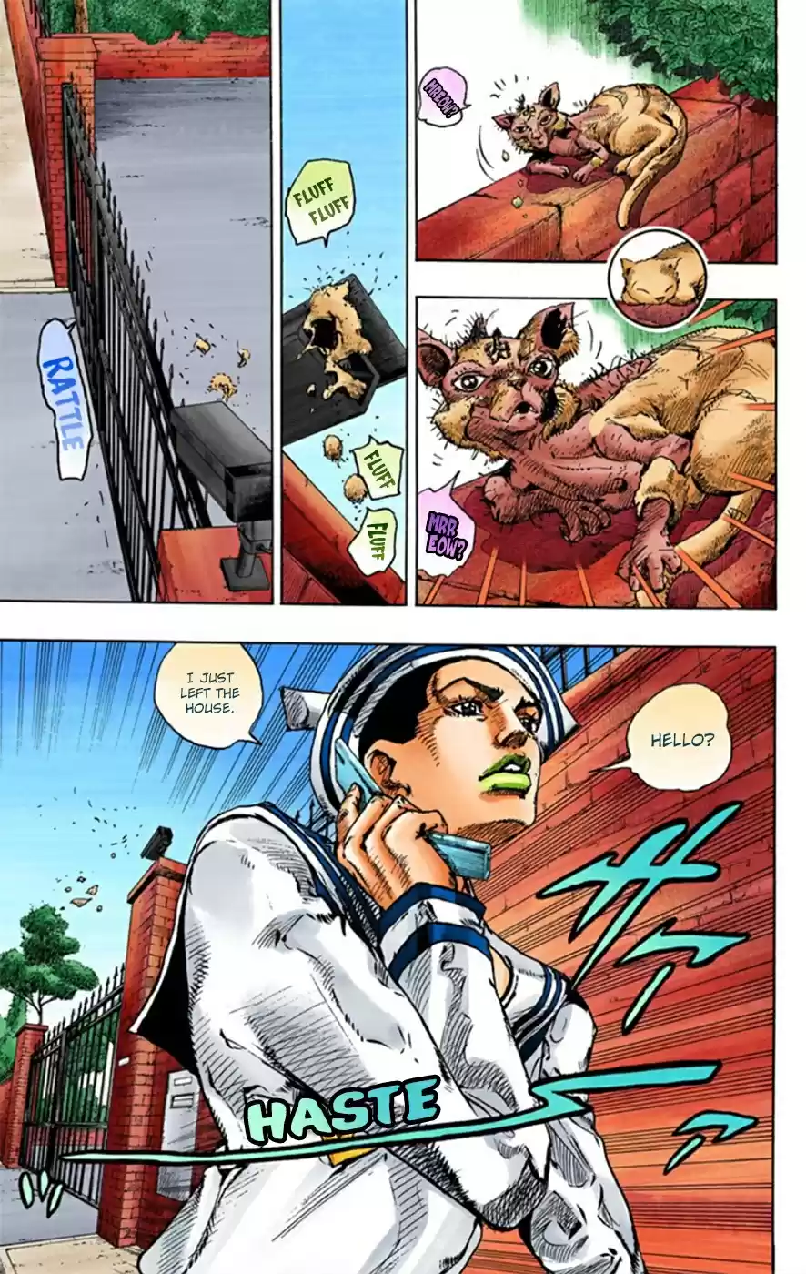 JoJo's Bizarre Adventure Part 8 JoJolion [Official Colored] Vol. 3 Ch. 12 Paisley Park and Born This Way Part 1