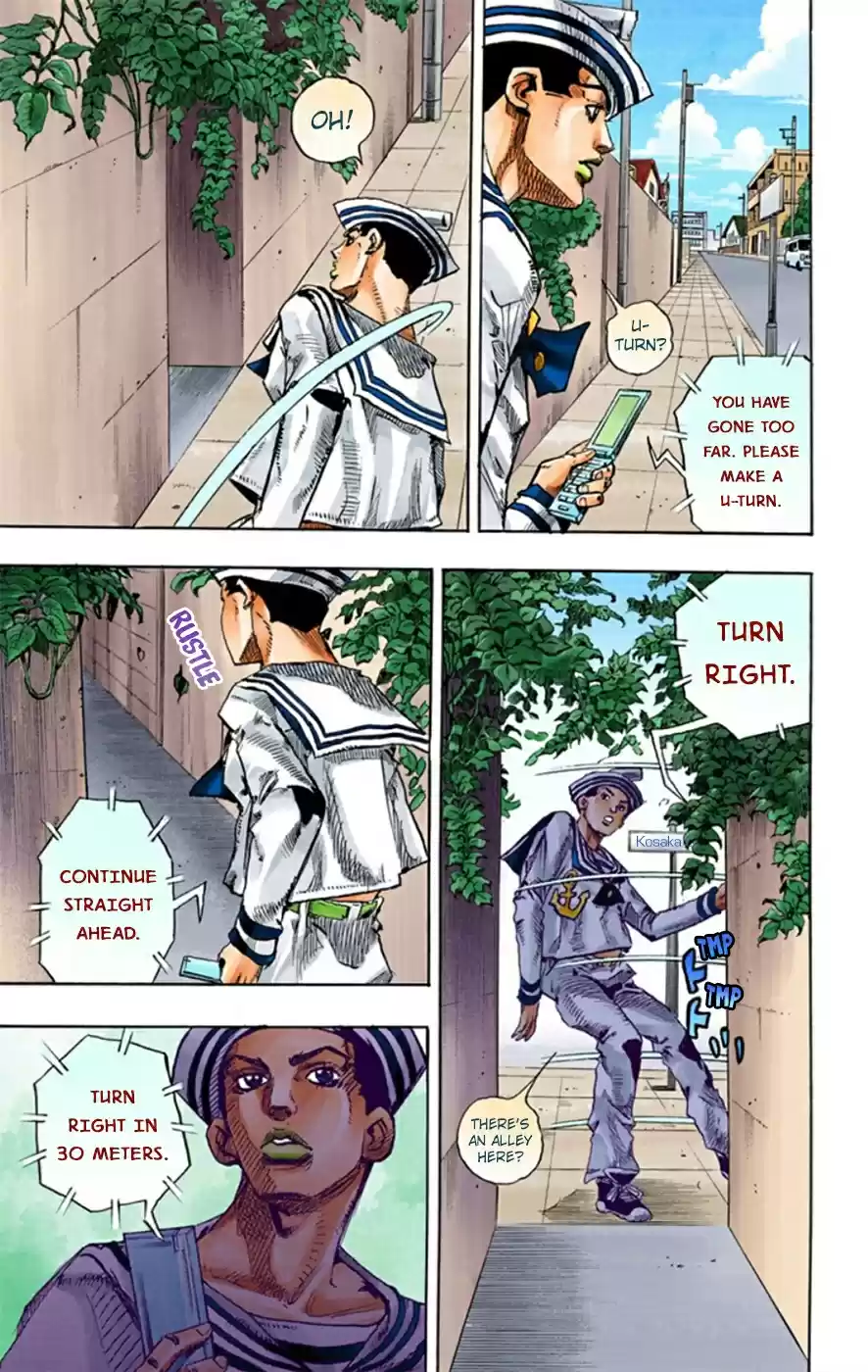 JoJo's Bizarre Adventure Part 8 JoJolion [Official Colored] Vol. 3 Ch. 12 Paisley Park and Born This Way Part 1