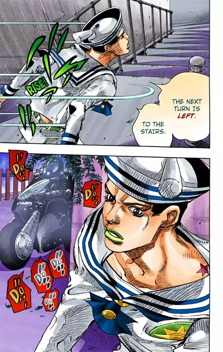 JoJo's Bizarre Adventure Part 8 JoJolion [Official Colored] Vol. 3 Ch. 12 Paisley Park and Born This Way Part 1