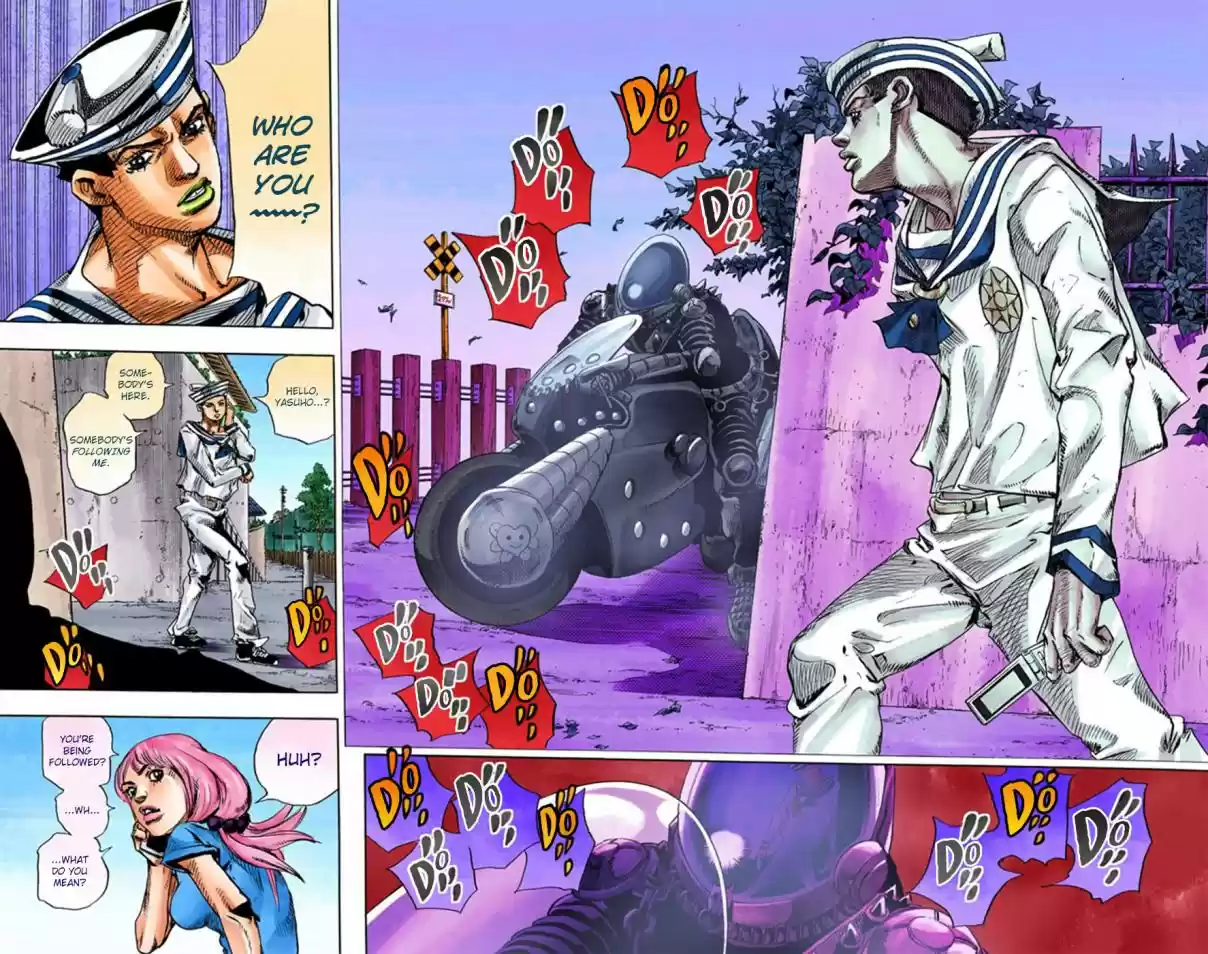 JoJo's Bizarre Adventure Part 8 JoJolion [Official Colored] Vol. 3 Ch. 12 Paisley Park and Born This Way Part 1