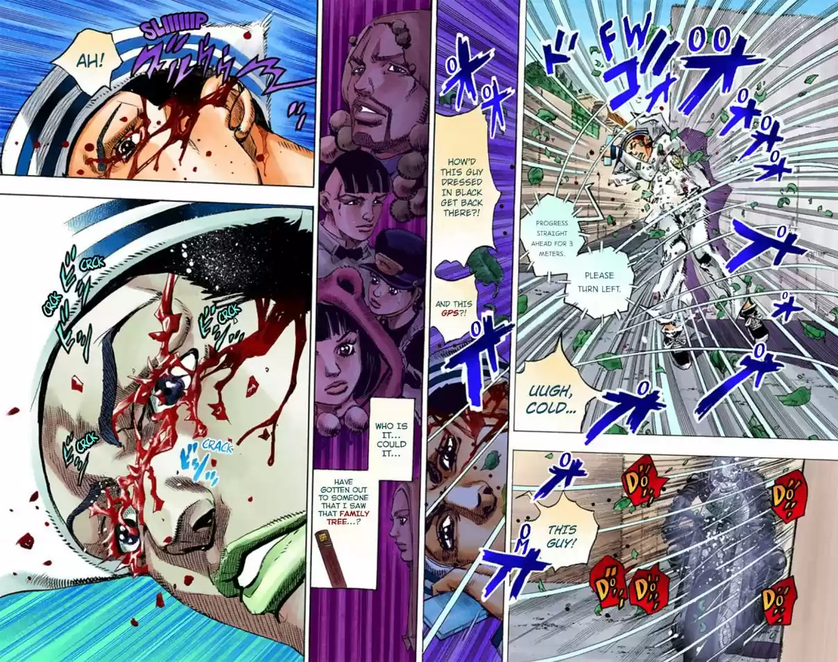 JoJo's Bizarre Adventure Part 8 JoJolion [Official Colored] Vol. 3 Ch. 13 Paisley Park and Born This Way Part 2